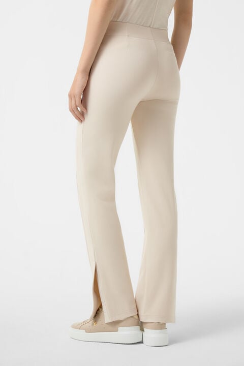 Alley jersey broek Crème Alley jersey broek Crème