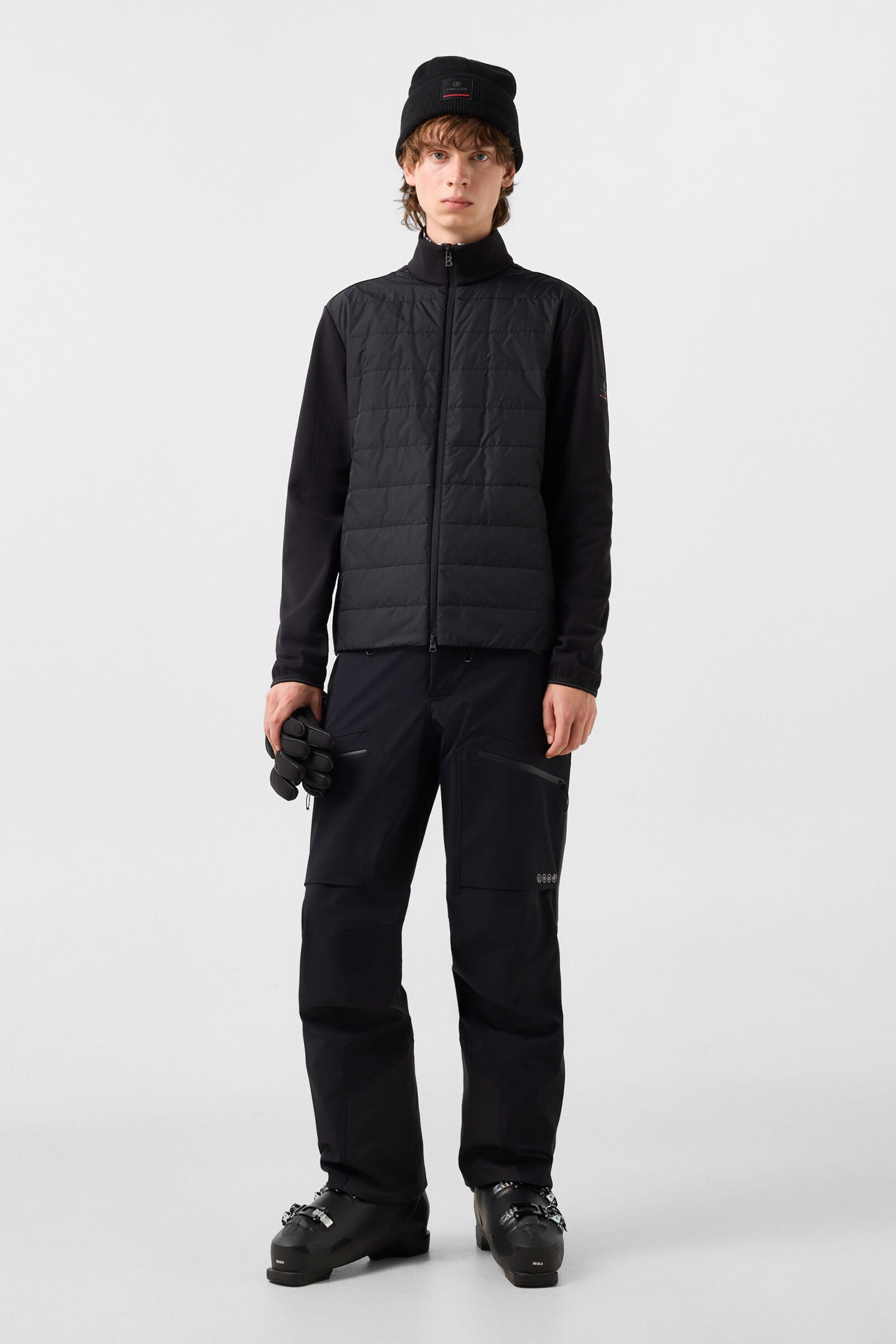 Banjan Mid-Layer Hybrid Jacket Black