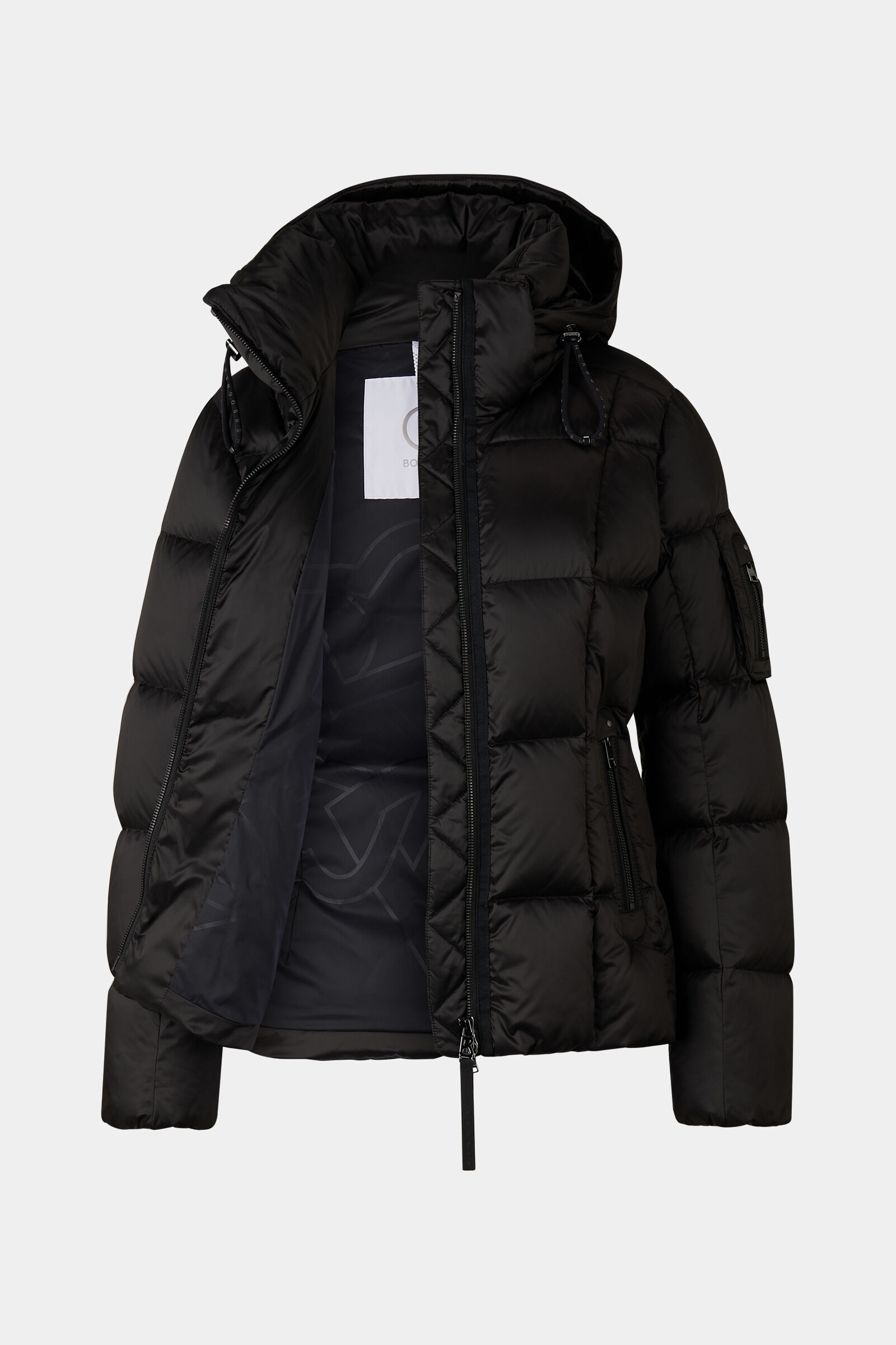 Feline down jacket Black
