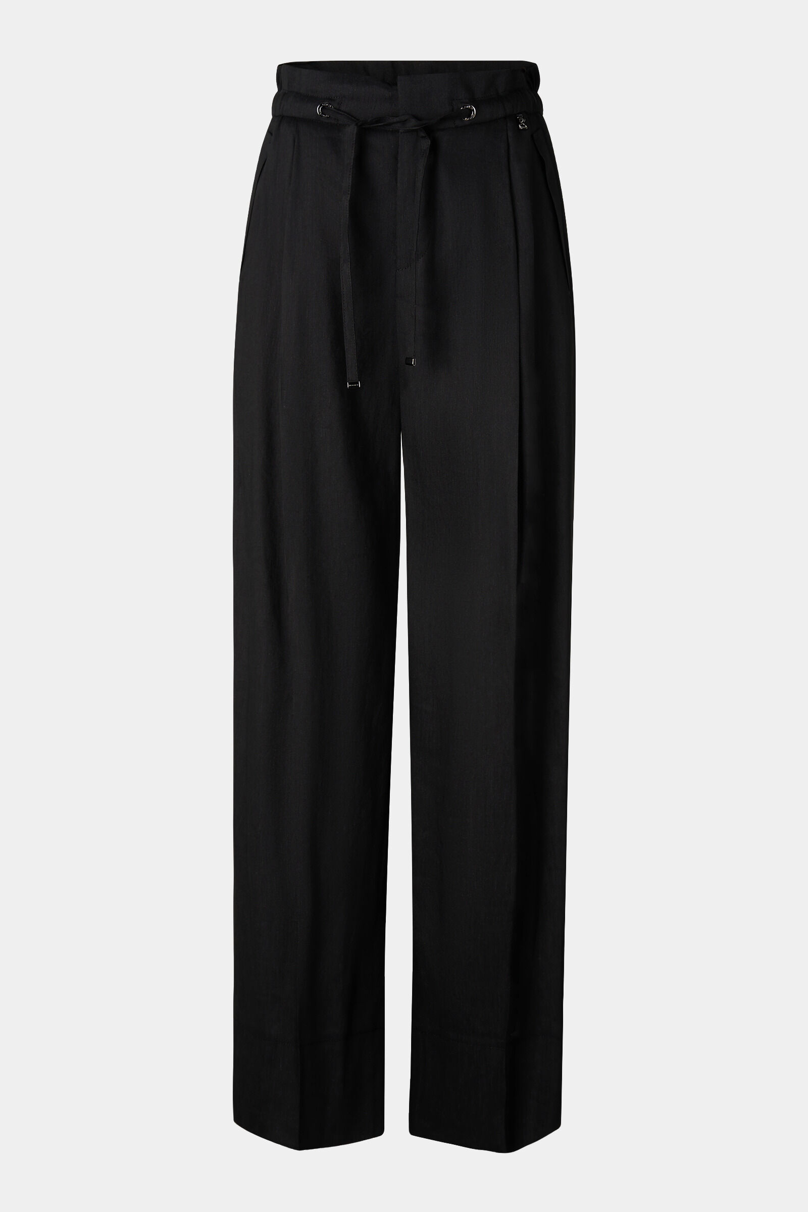 Pleated trousers Candy Black