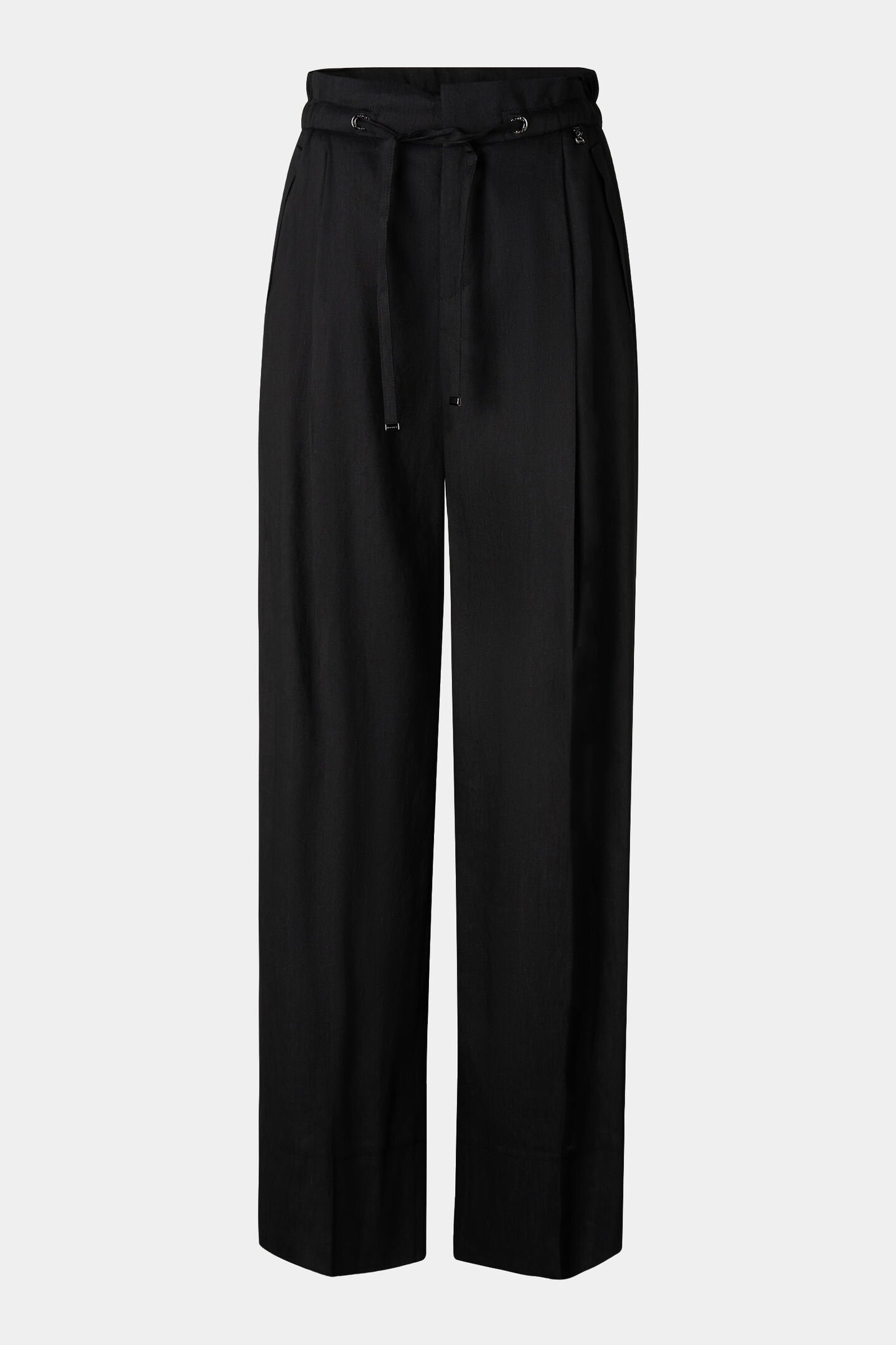 Pleated trousers Candy Black