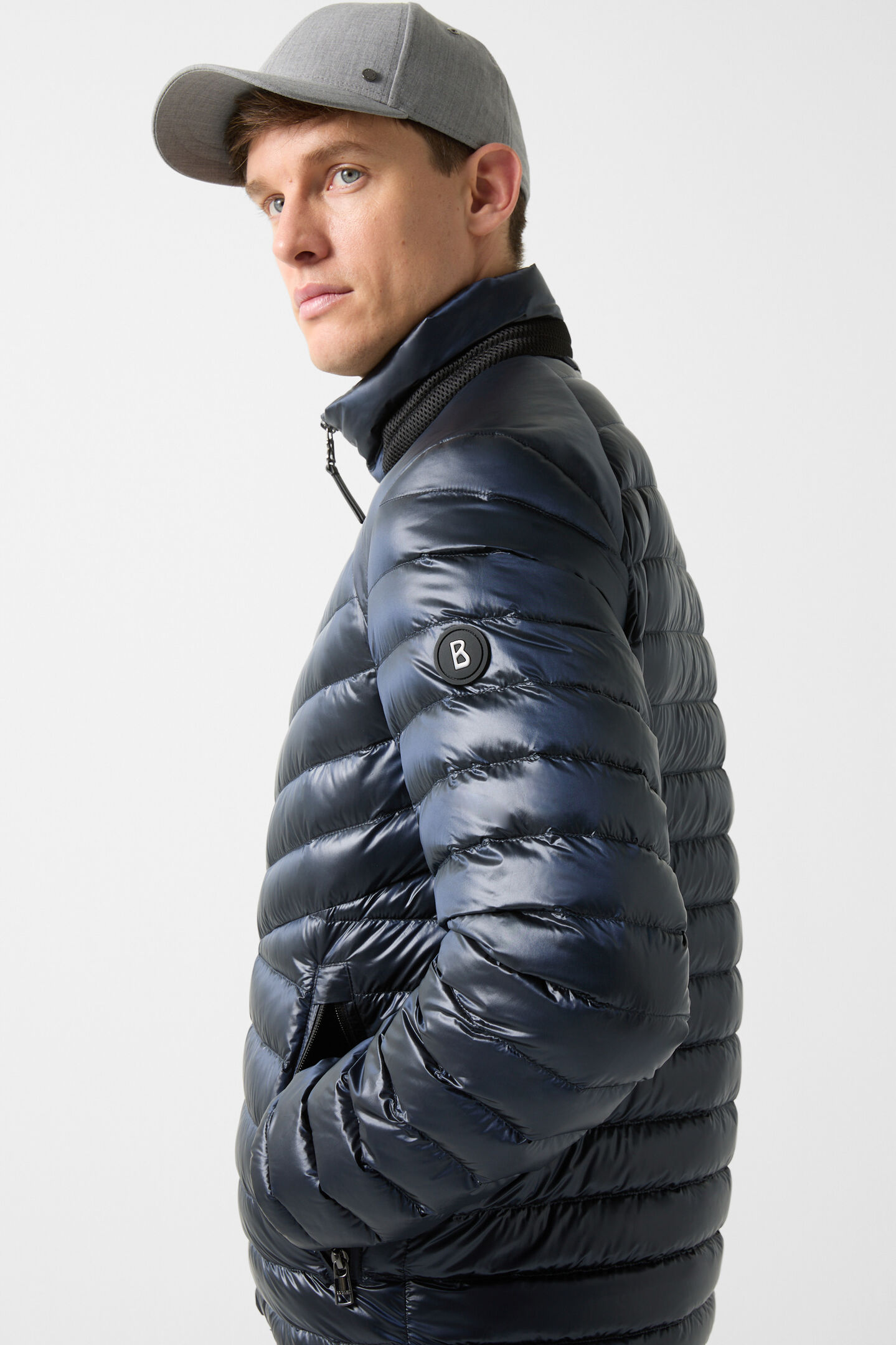 Liman Lightweight down jacket Dark blue