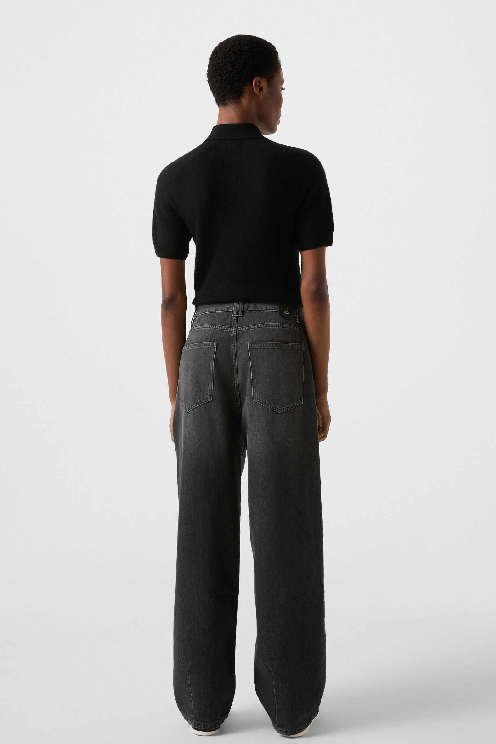 Barrel fit jeans Bina Dark grey