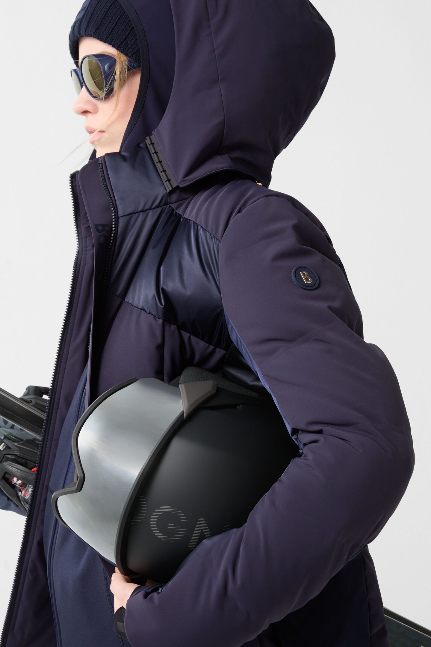 Doudoune de ski Delin Bleu marine