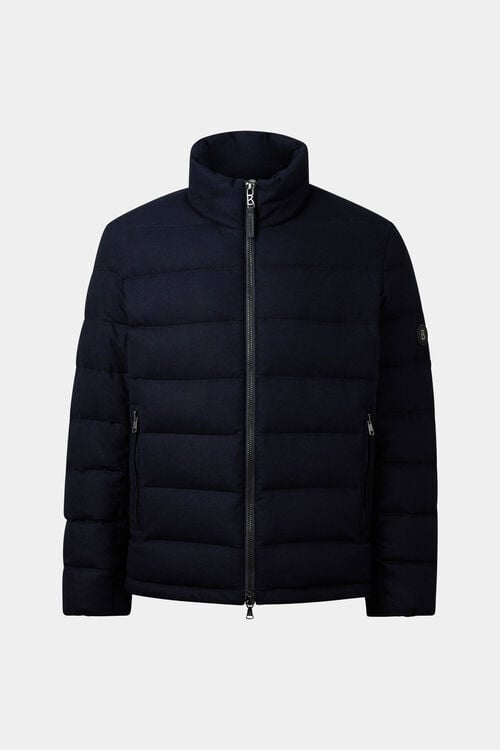 Hugh down jacket Navy blue