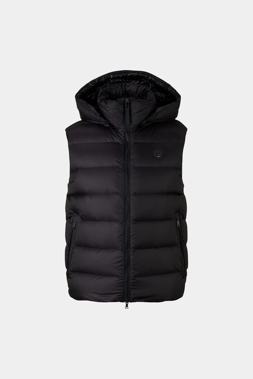 Holger down waistcoat Black