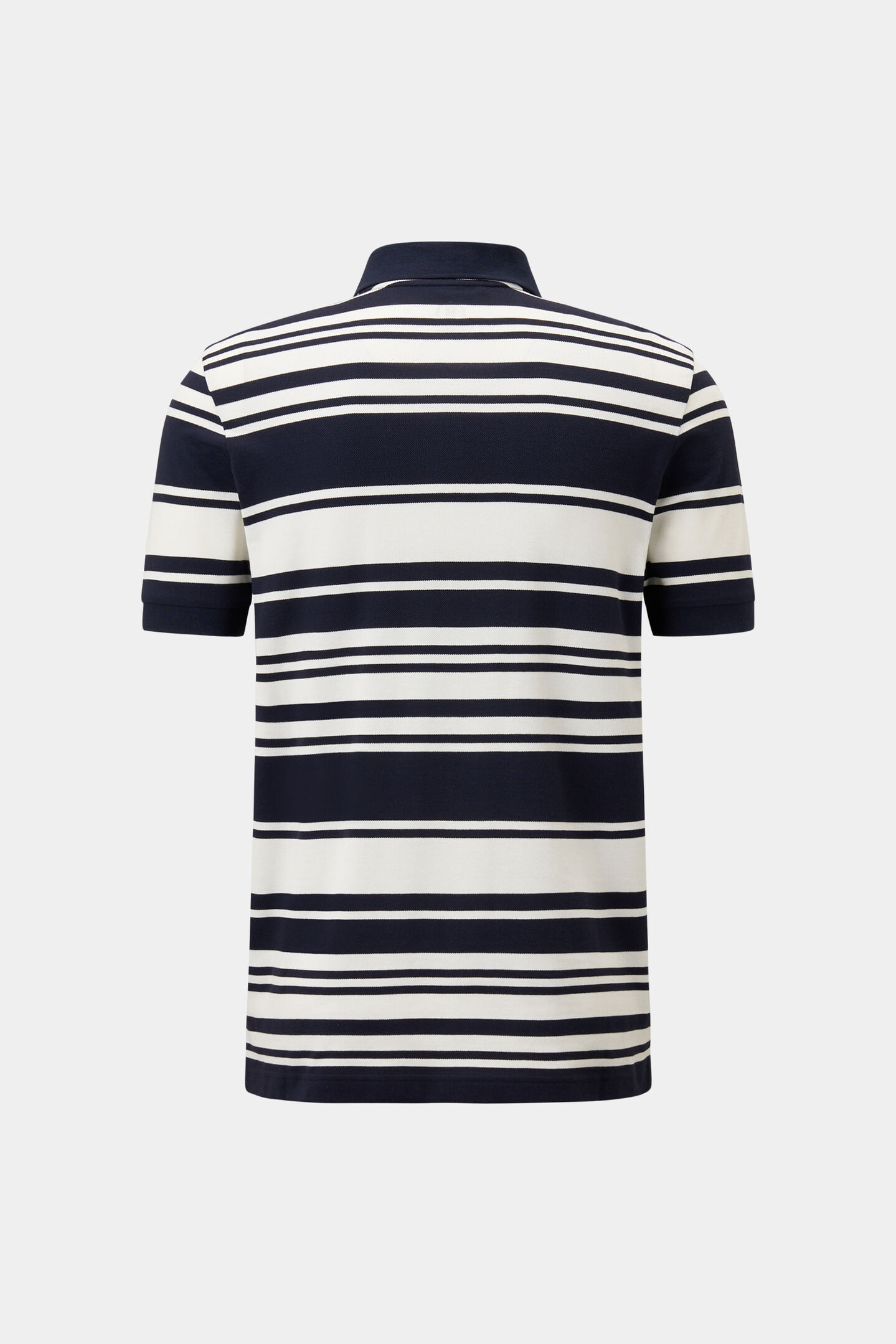 Funktions-Polo-Shirt Flip Navy-Blau/Weiß