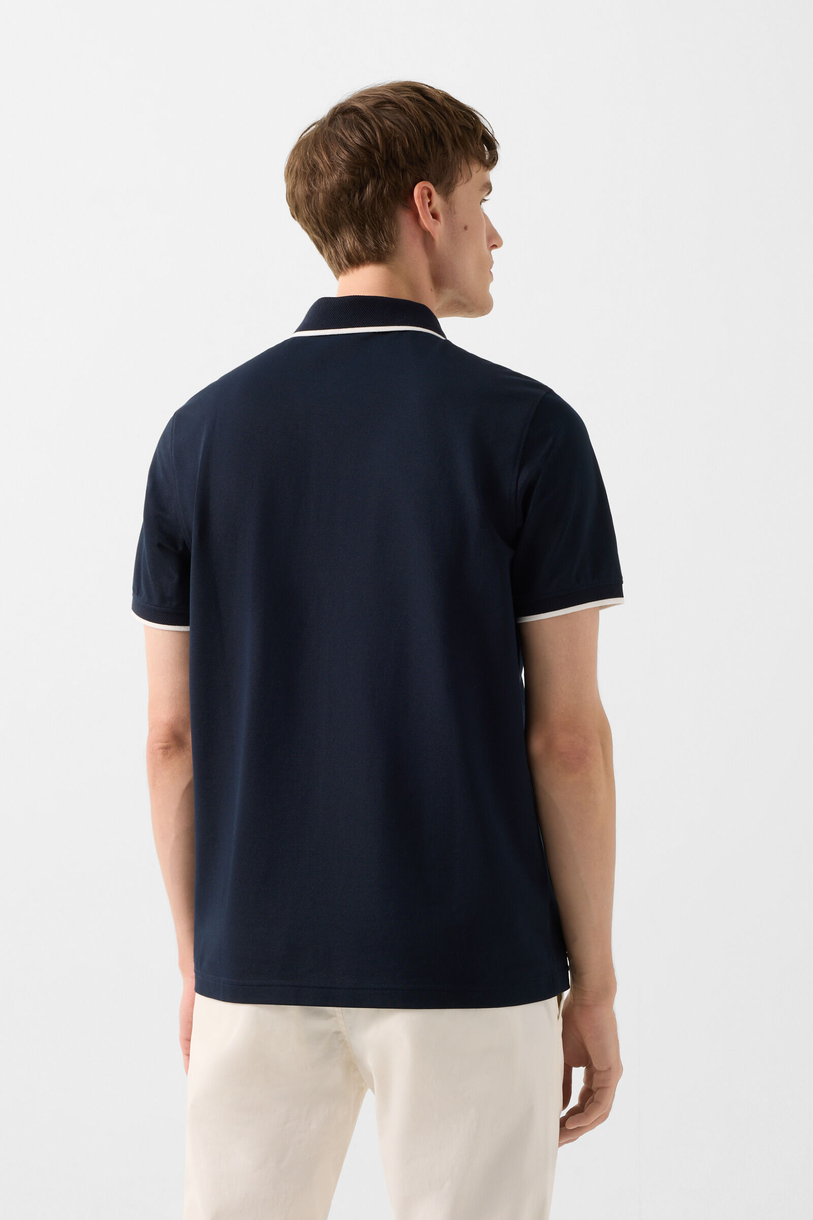 Polo-Shirt Timo Navy-Blau