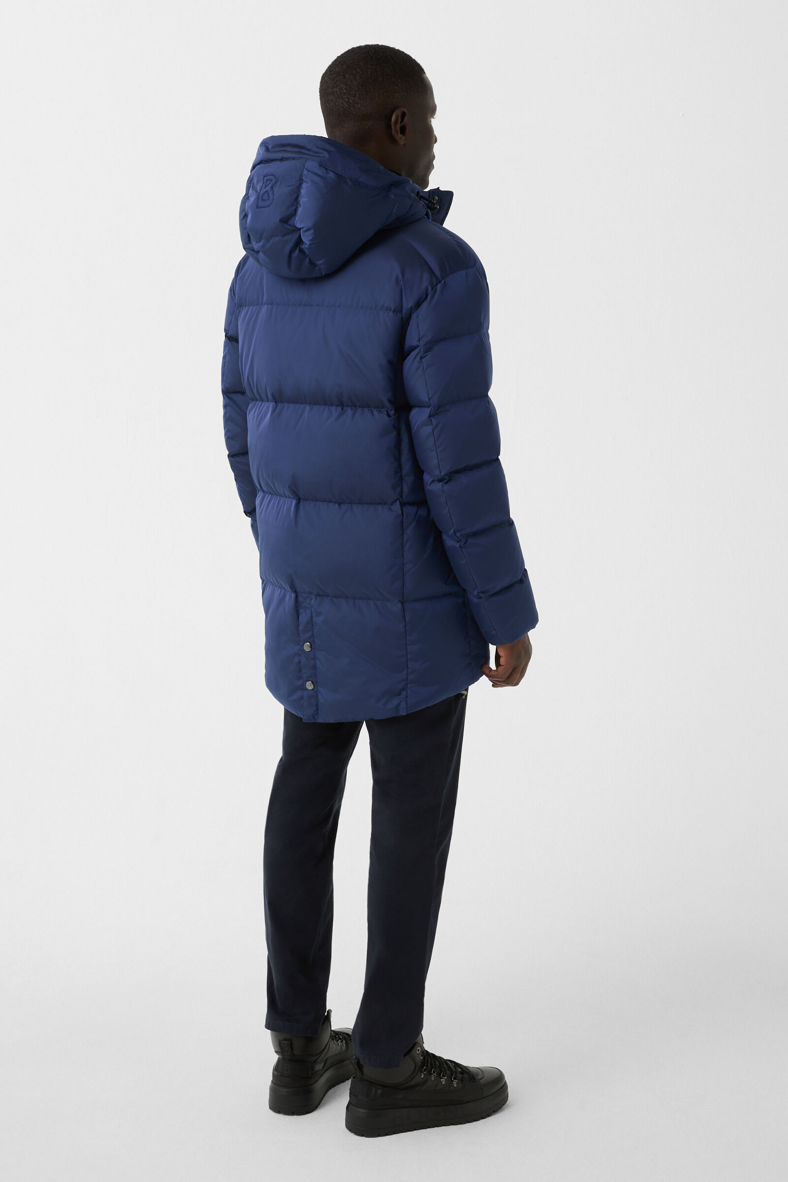 Jones down short coat Blue