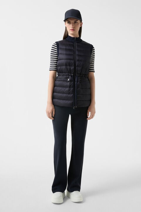 Arina hybrid down waistcoat Navy blue Arina hybrid down waistcoat Navy blue
