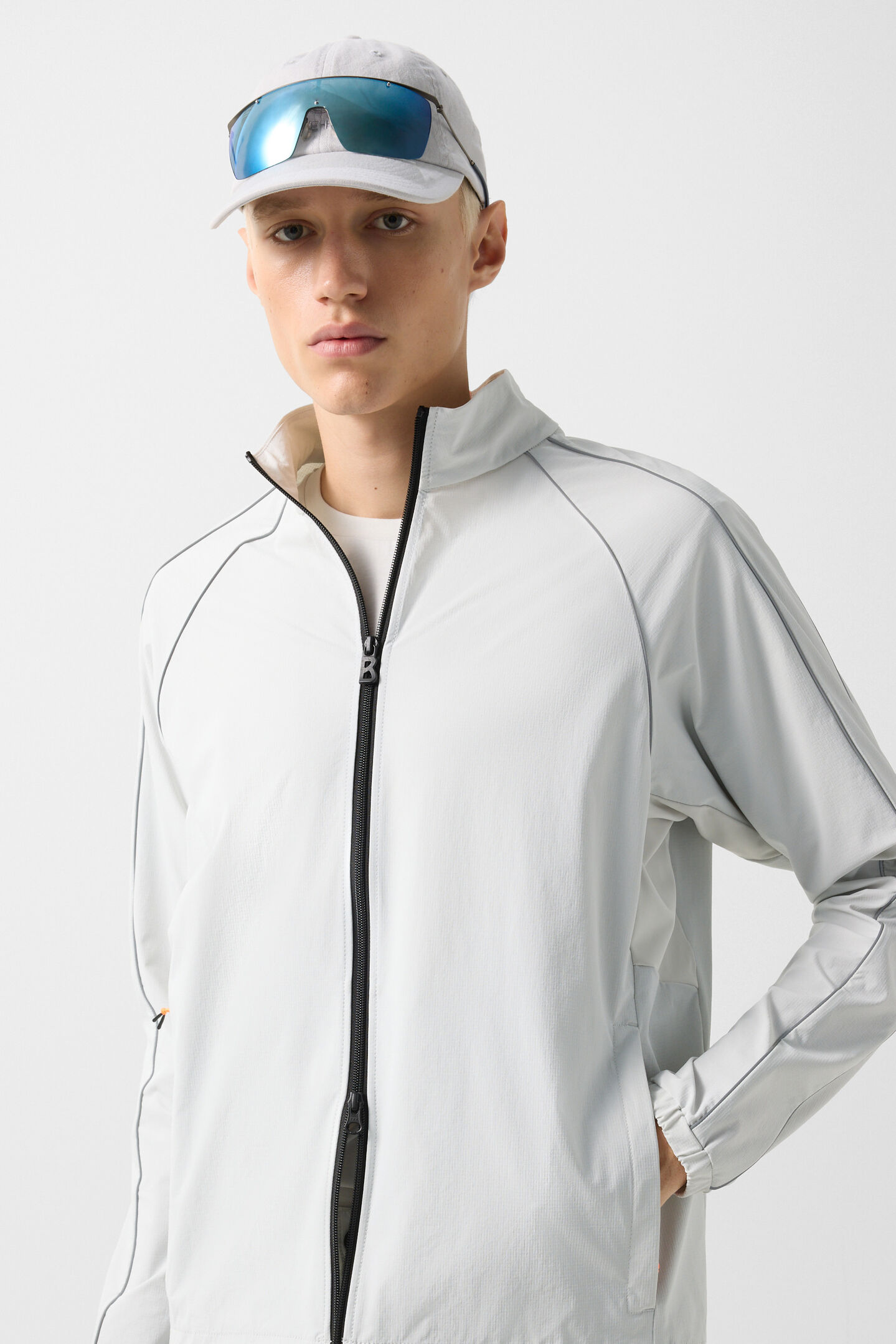 Funktionsjacke Cian Hellgrau