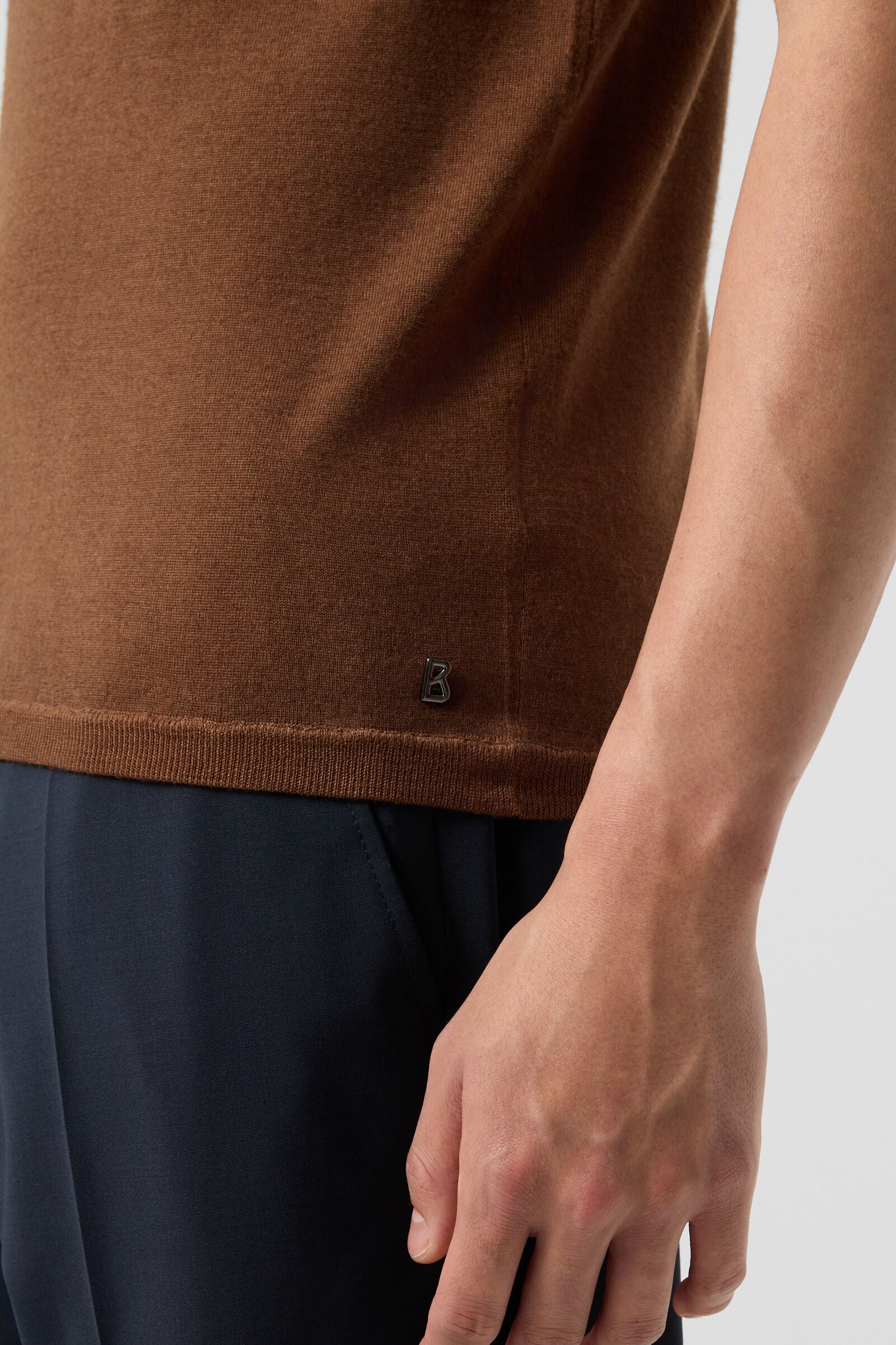 Osaka merino shirt Brown