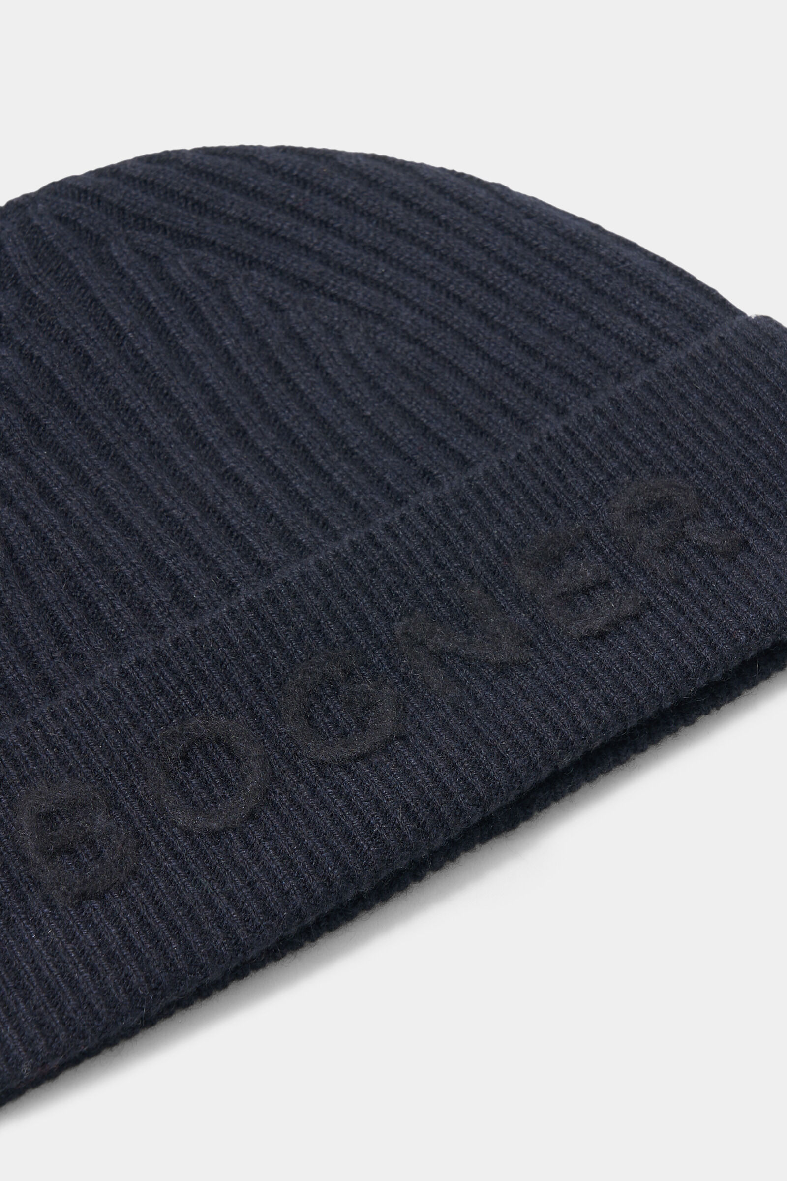 Rio knitted cashmere hat Navy