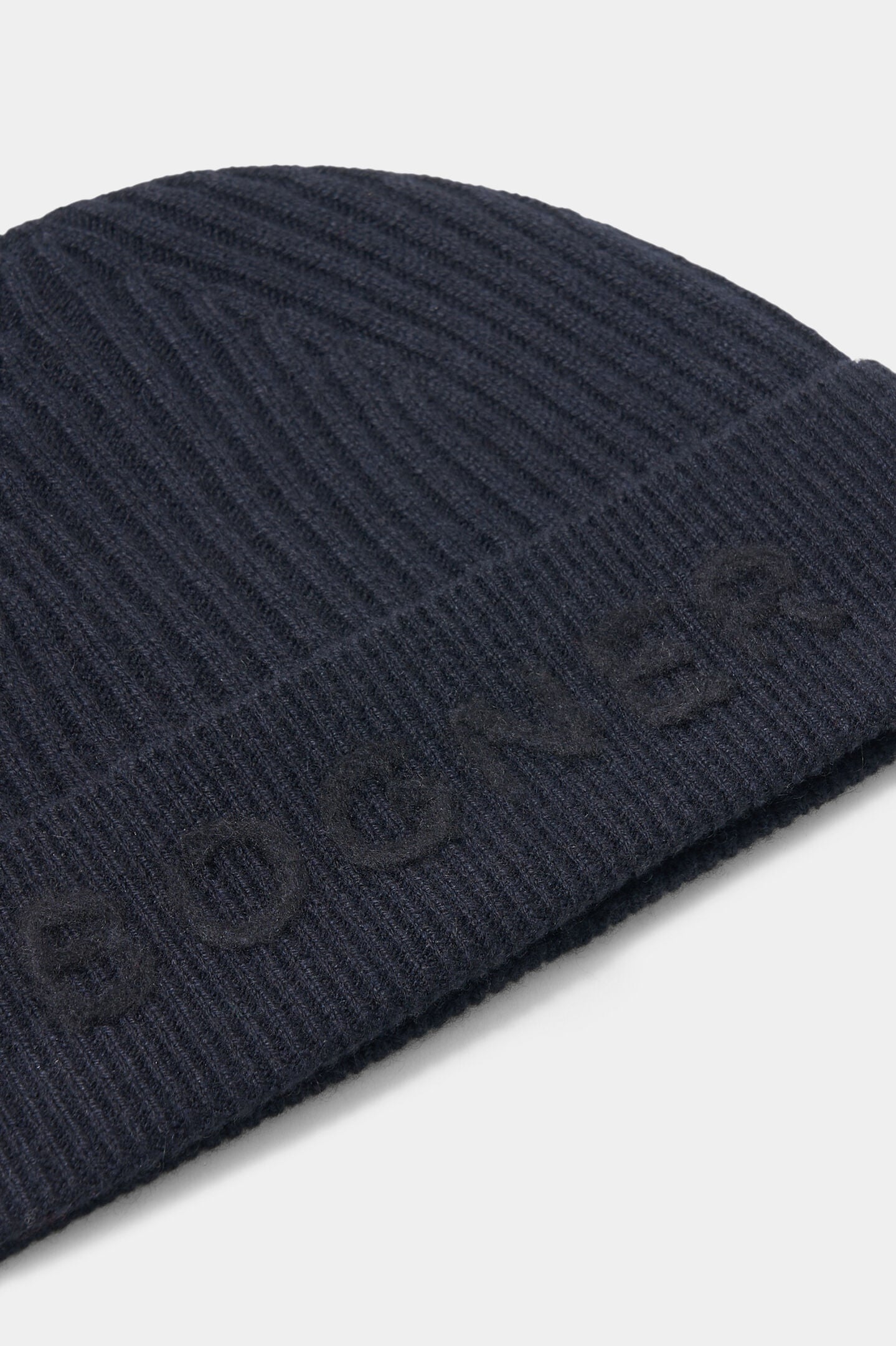 Rio knitted cashmere hat Navy