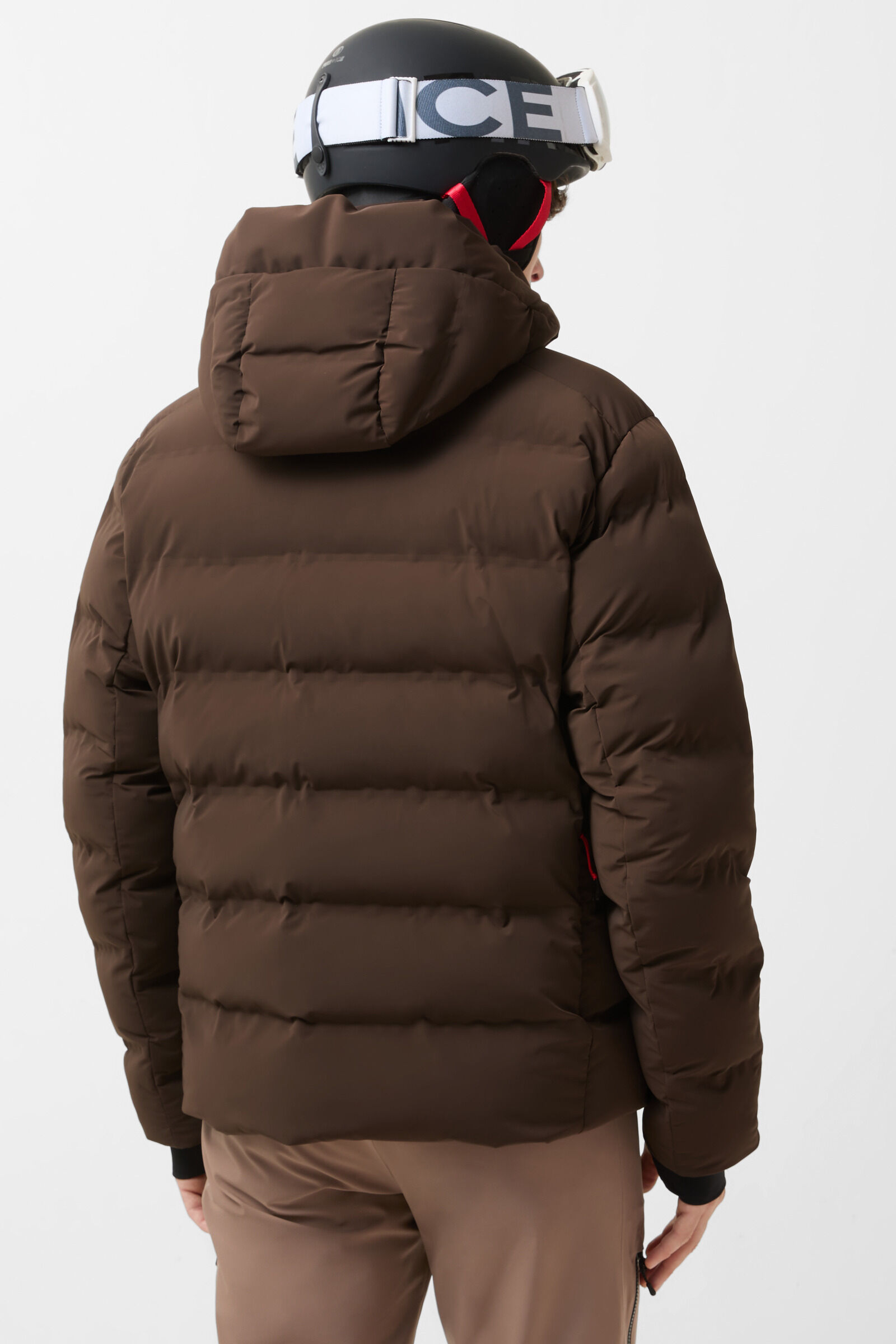 Tec-Luka ski jacket Chocolate