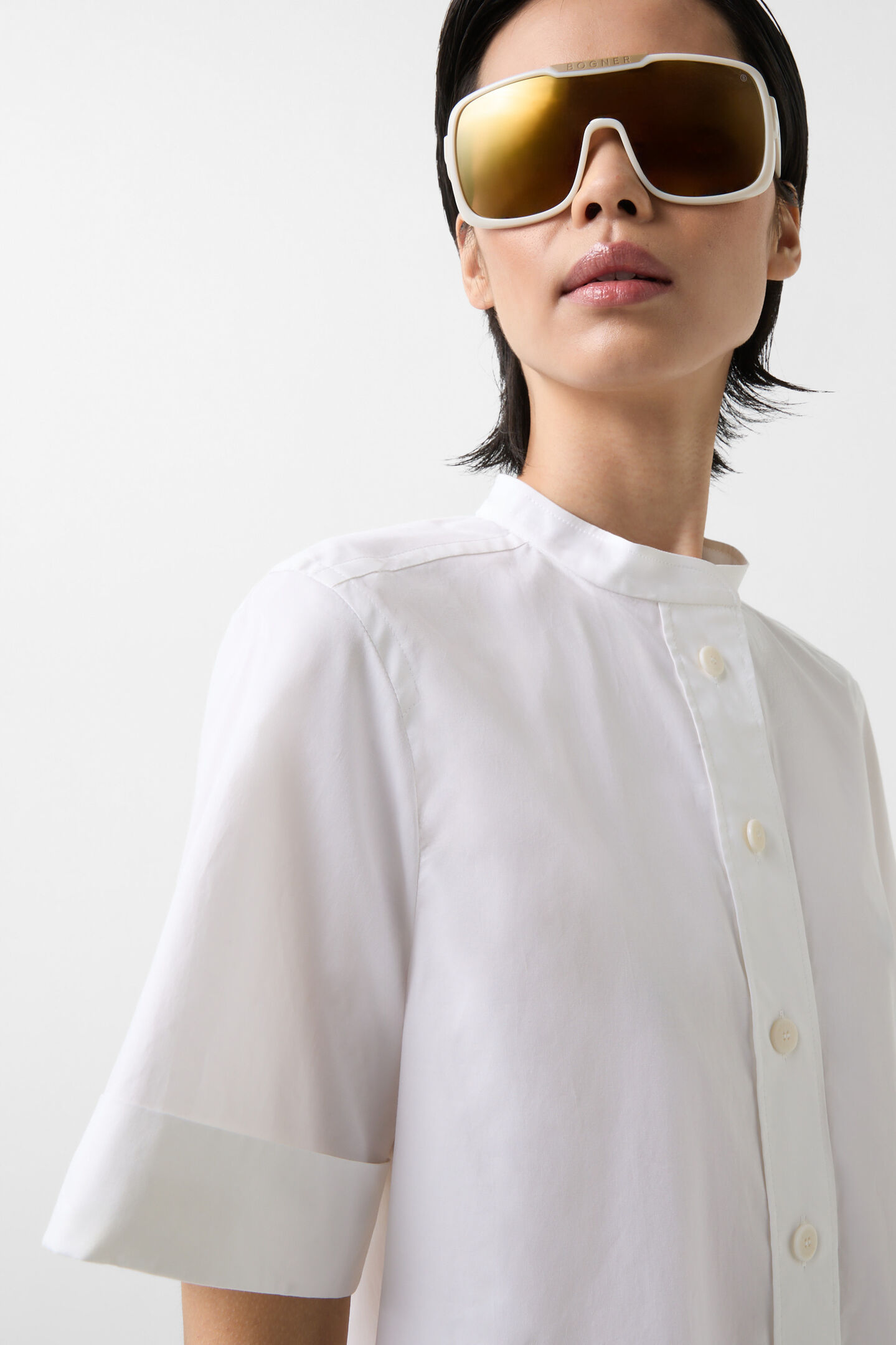 Avril Short-sleeve blouse White