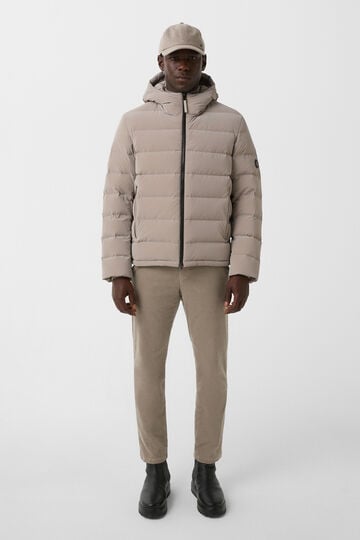 Hugh down jacket Greige Hugh down jacket Greige