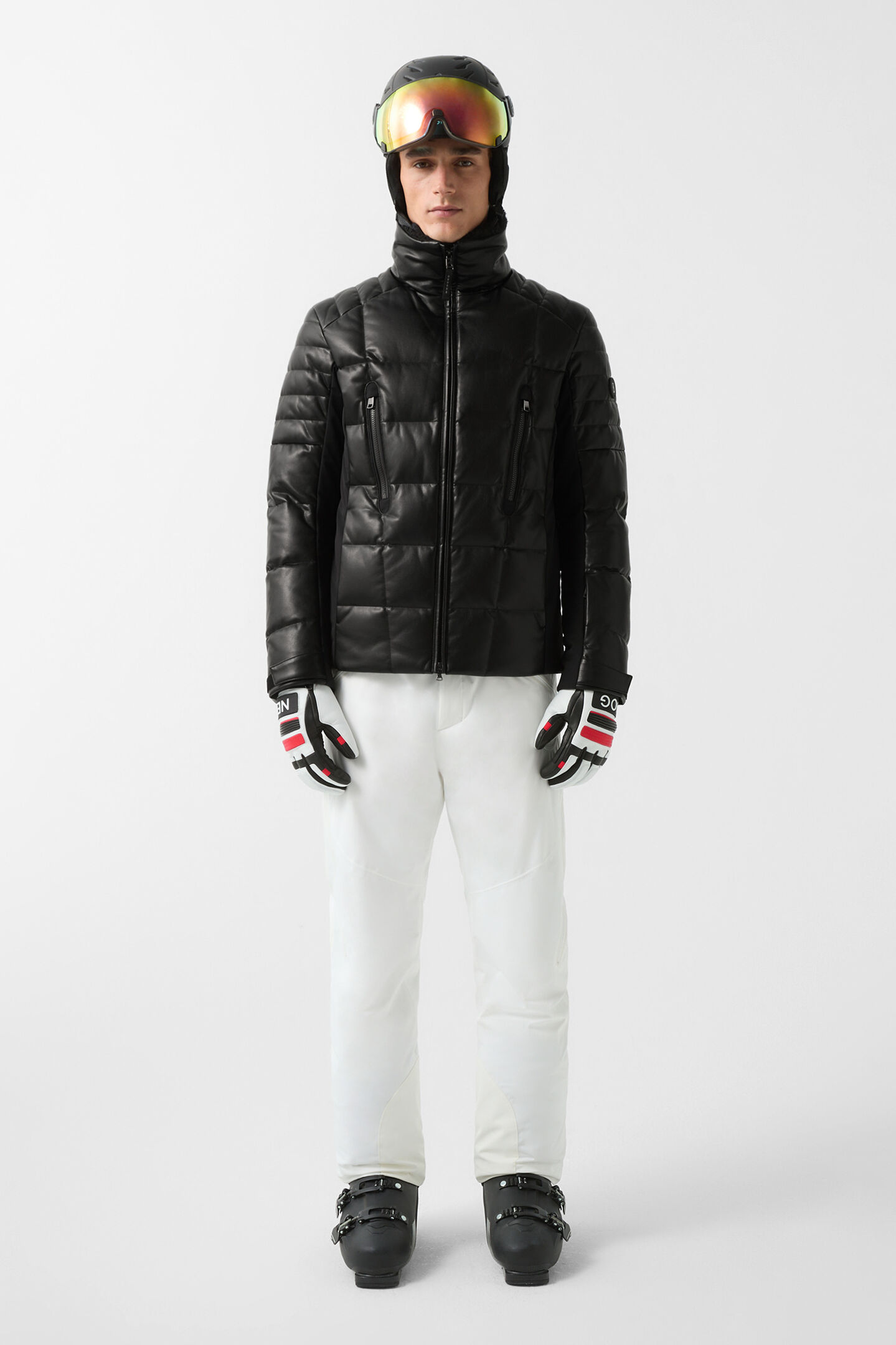 Ski-Daunenjacke Calem Schwarz