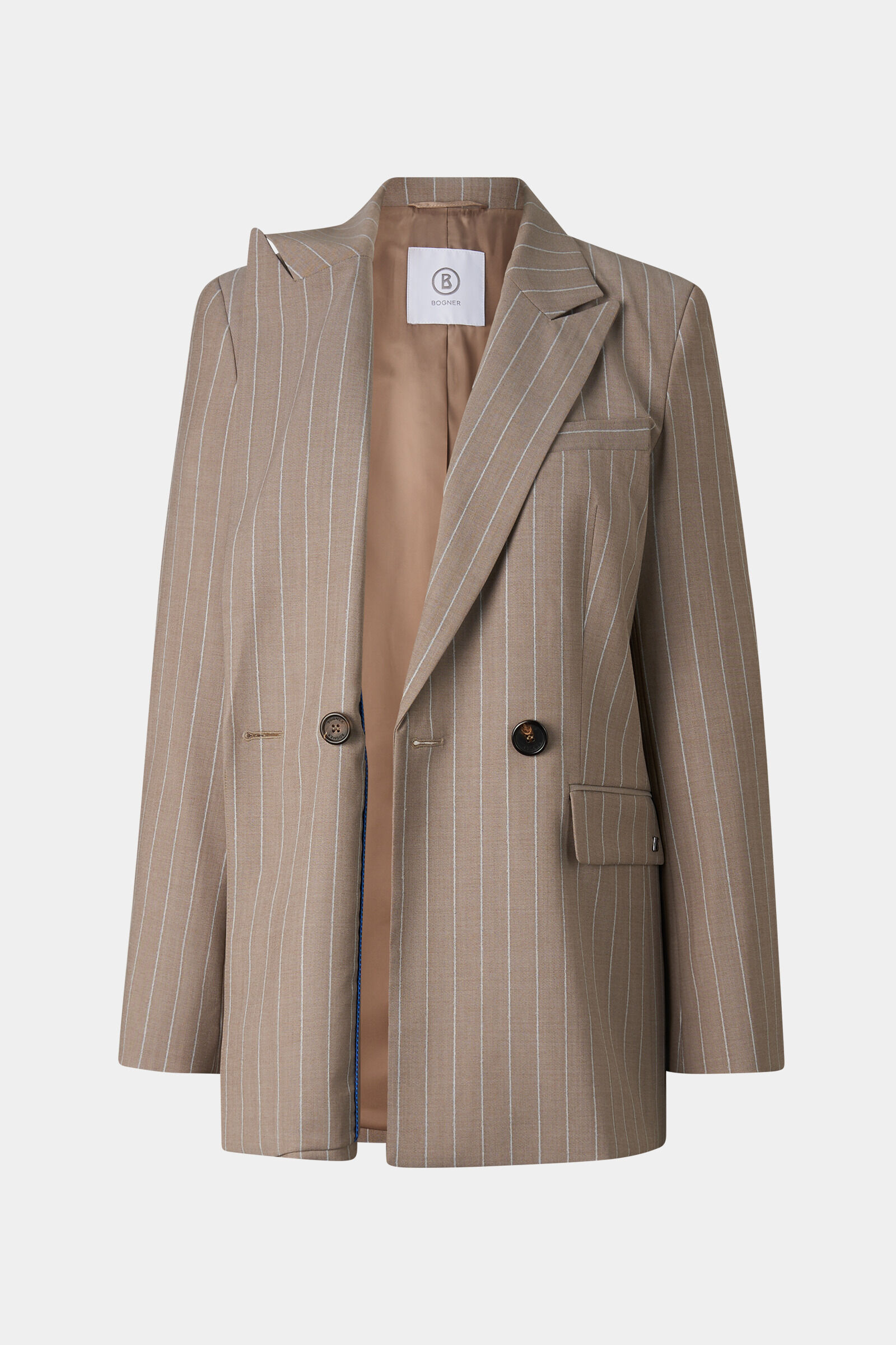Virgin wool blazer Janina Camel