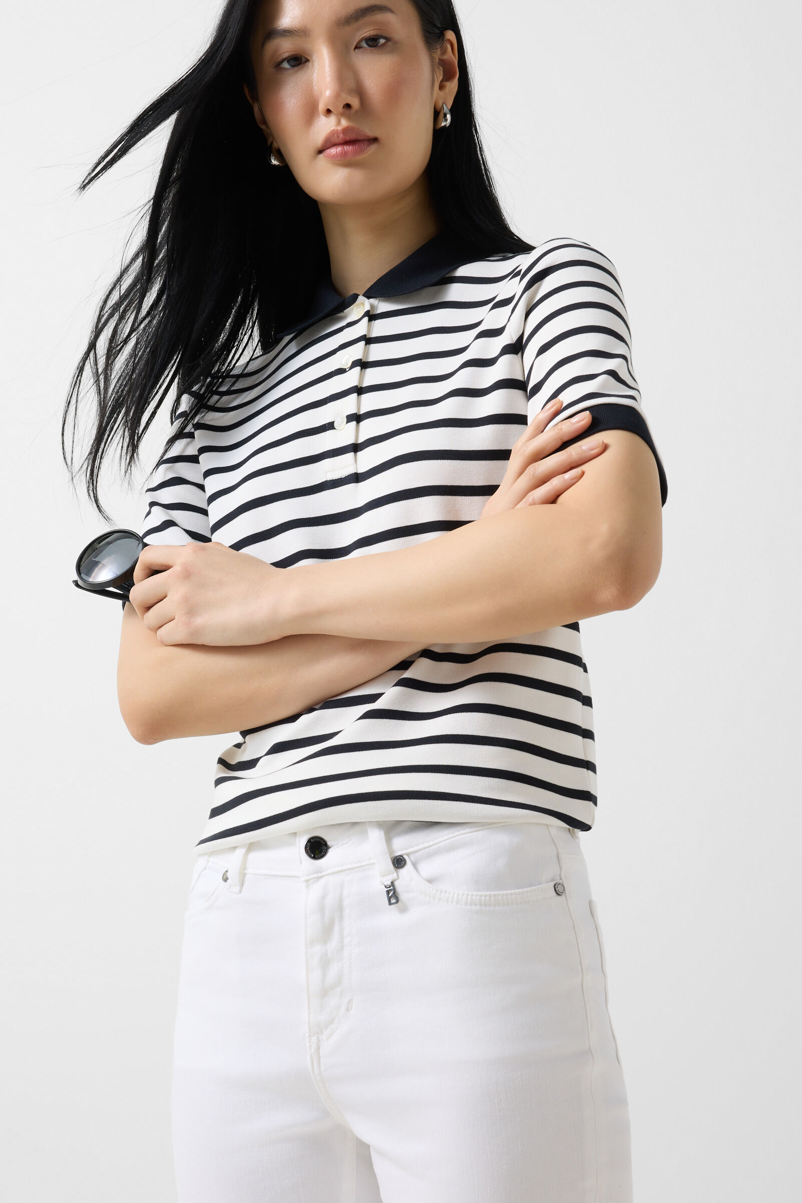 7/8 slim fit jeans Julie White