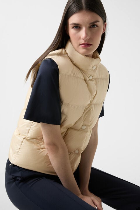 Orely lightweight down waistcoat Beige Orely lightweight down waistcoat Beige
