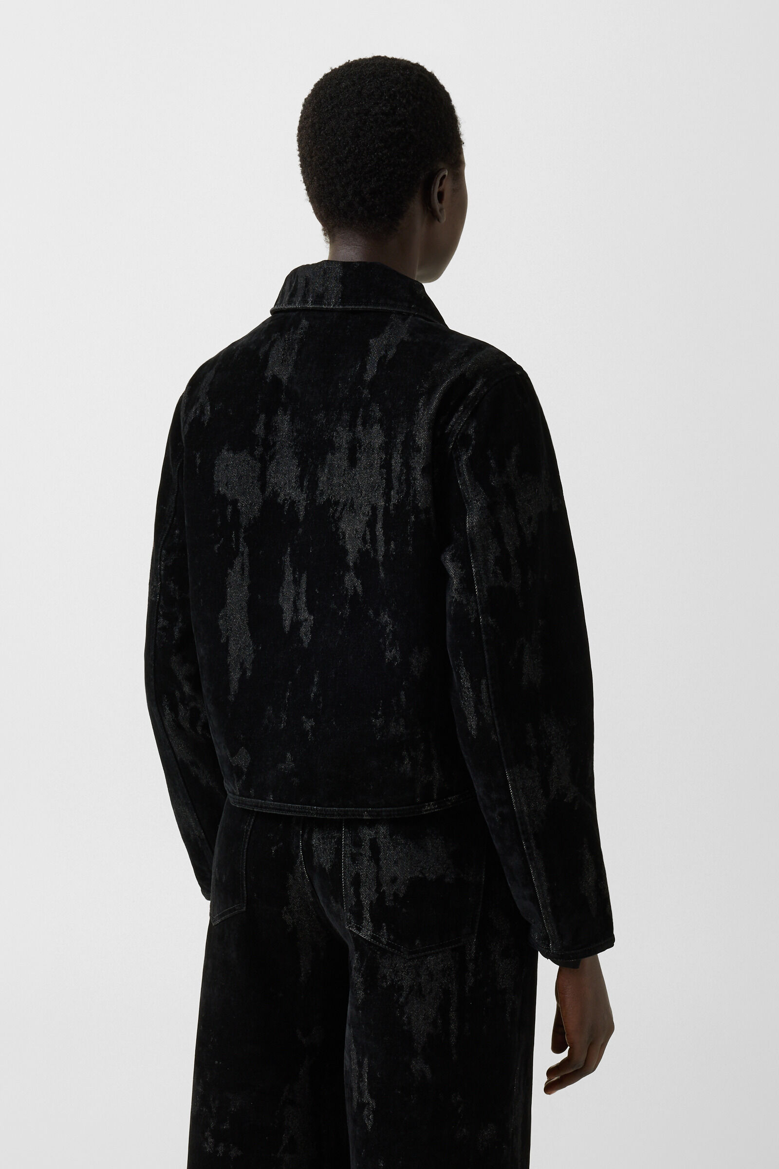 Lore Denim Jacket Black