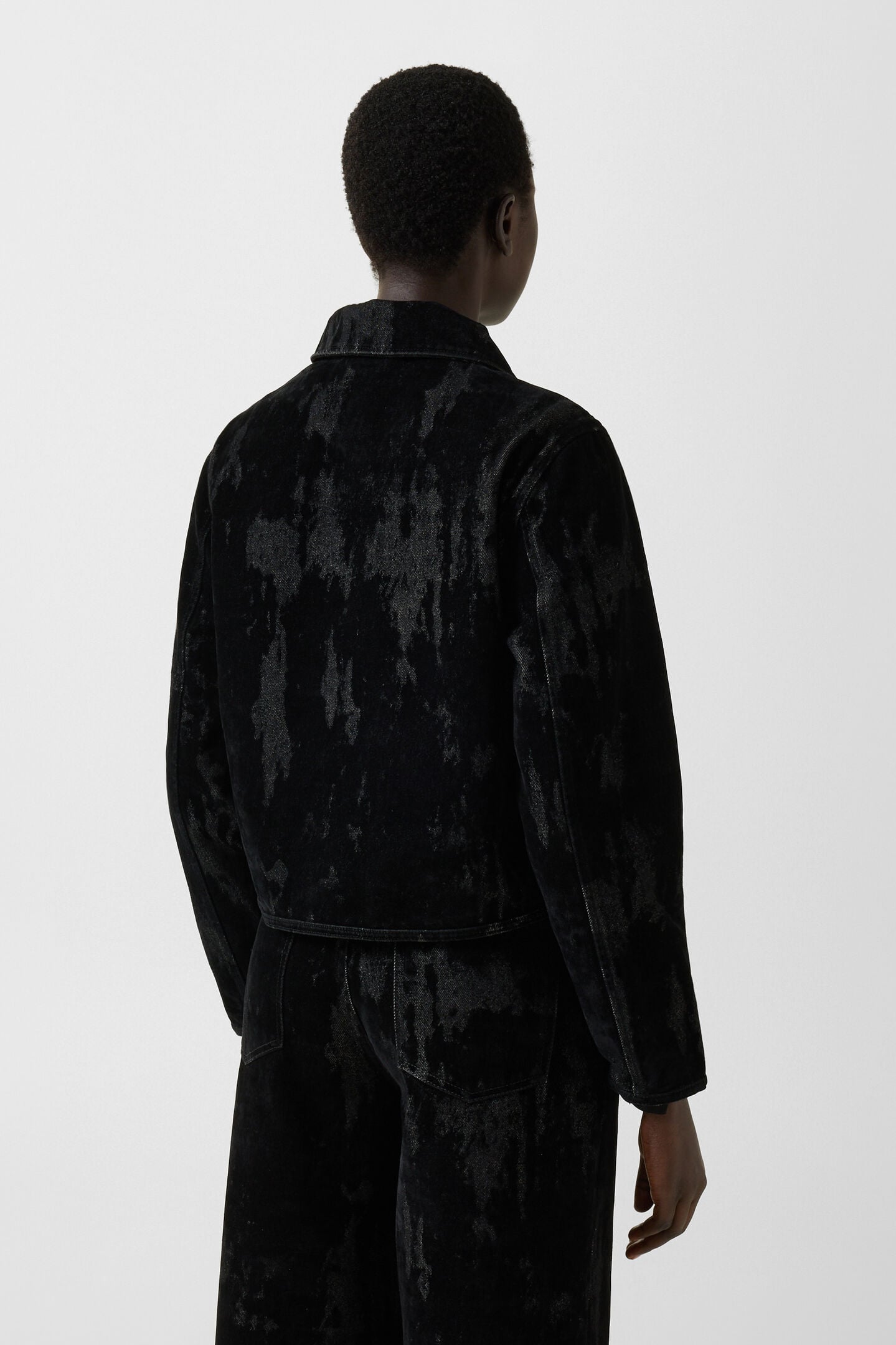 Lore Denim Jacket Black
