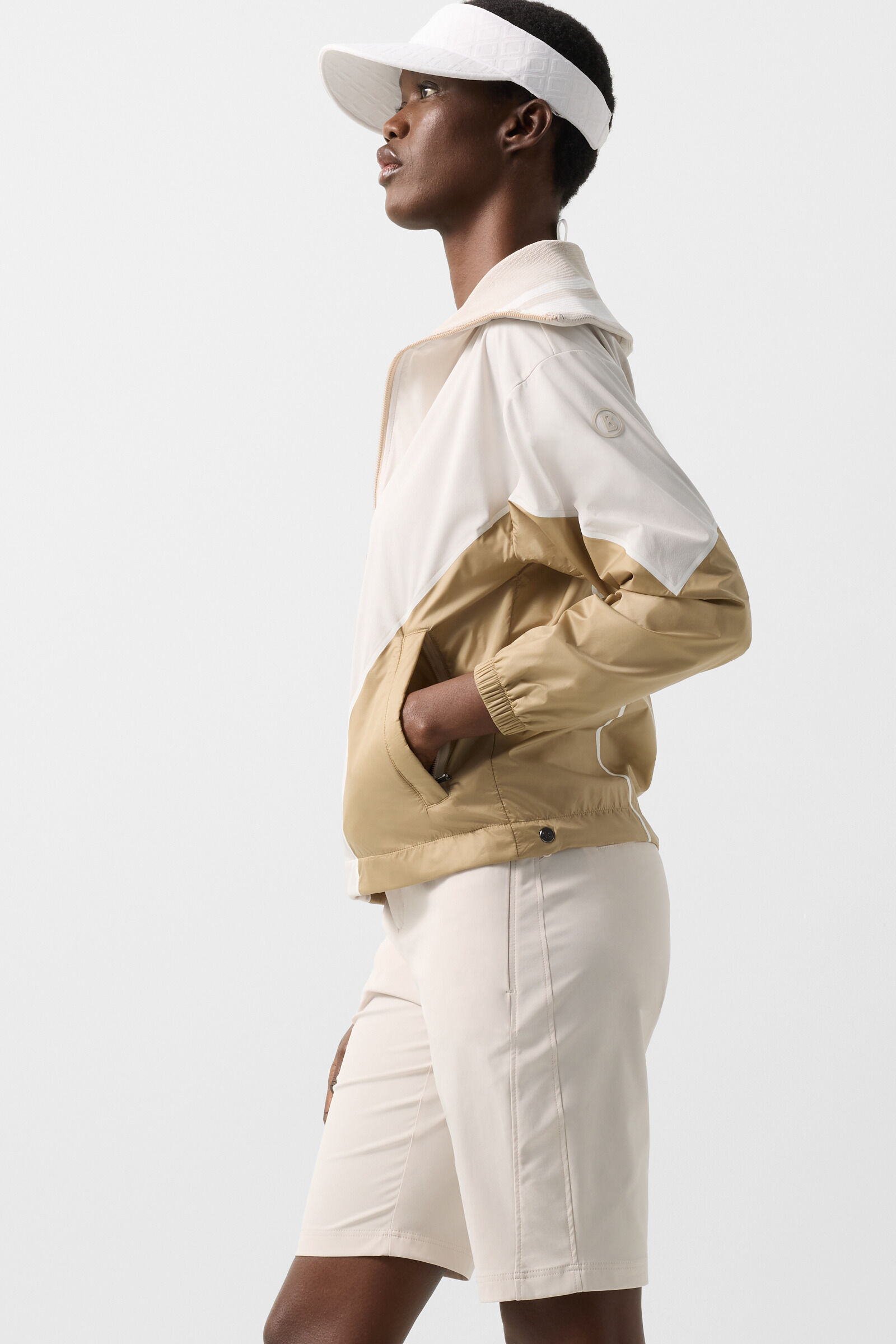 Zita functional Bermuda shorts Sand