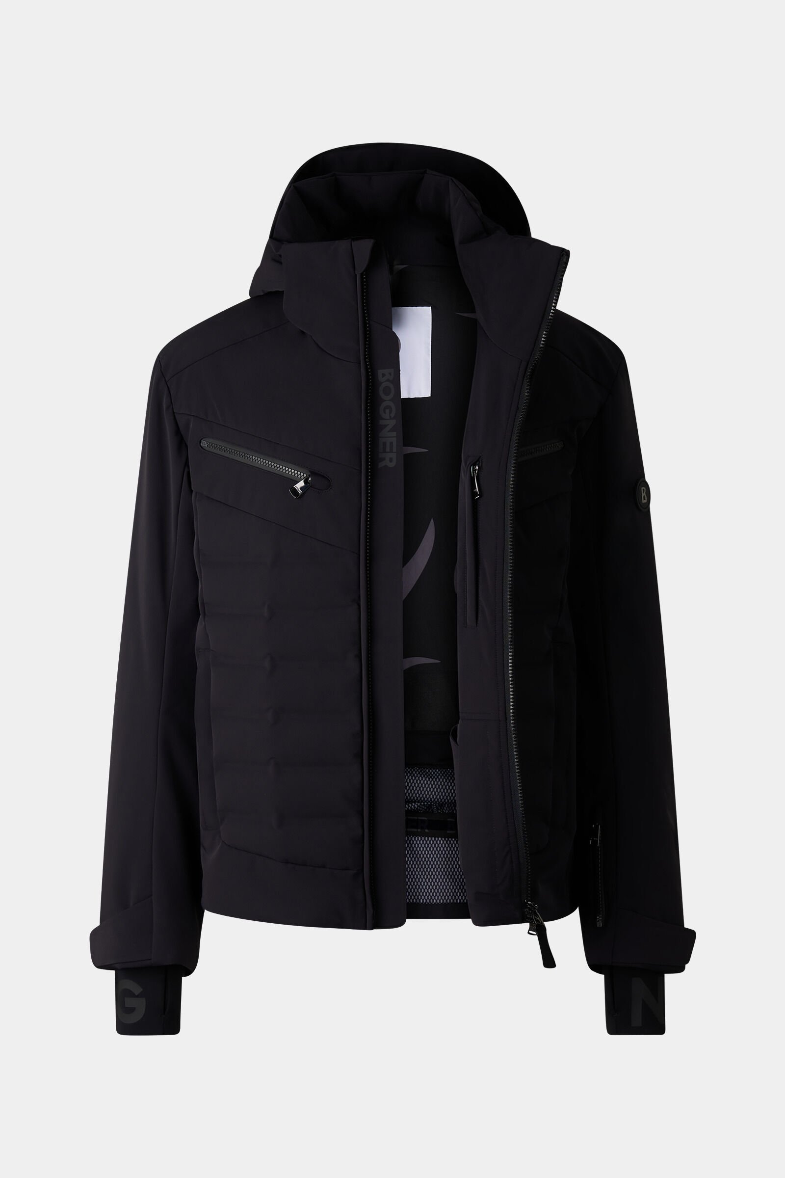 Feliks down ski jacket Black