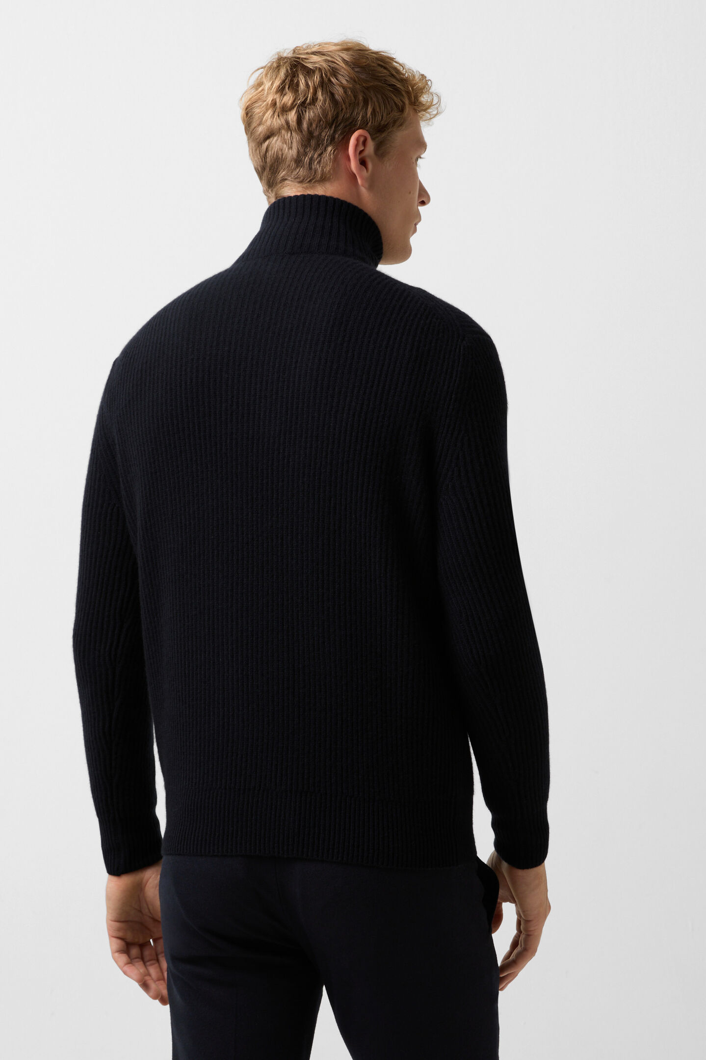 Balvin cashmere troyer Navy blue