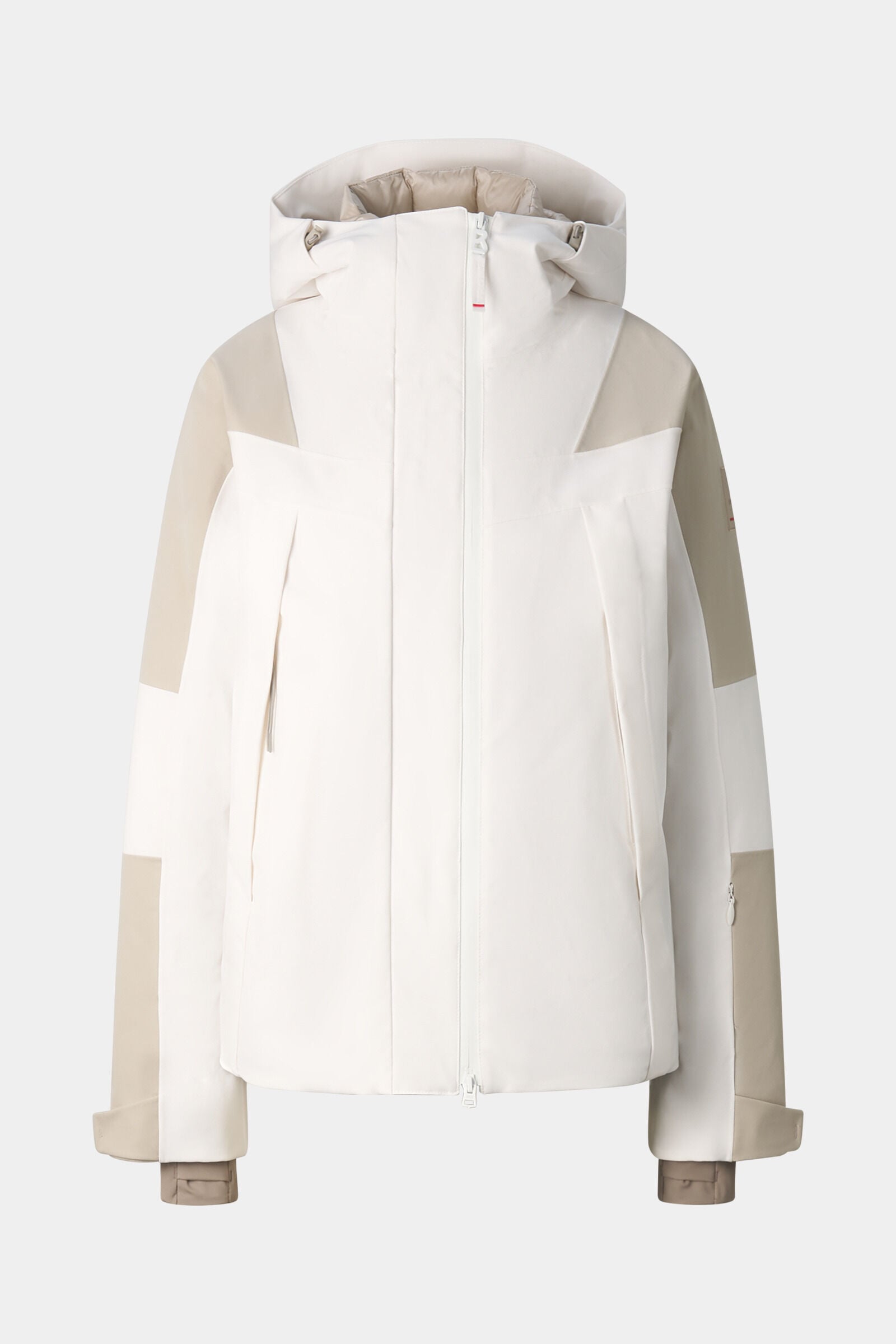 Skijacke Tinka Wei&szlig;/Beige
