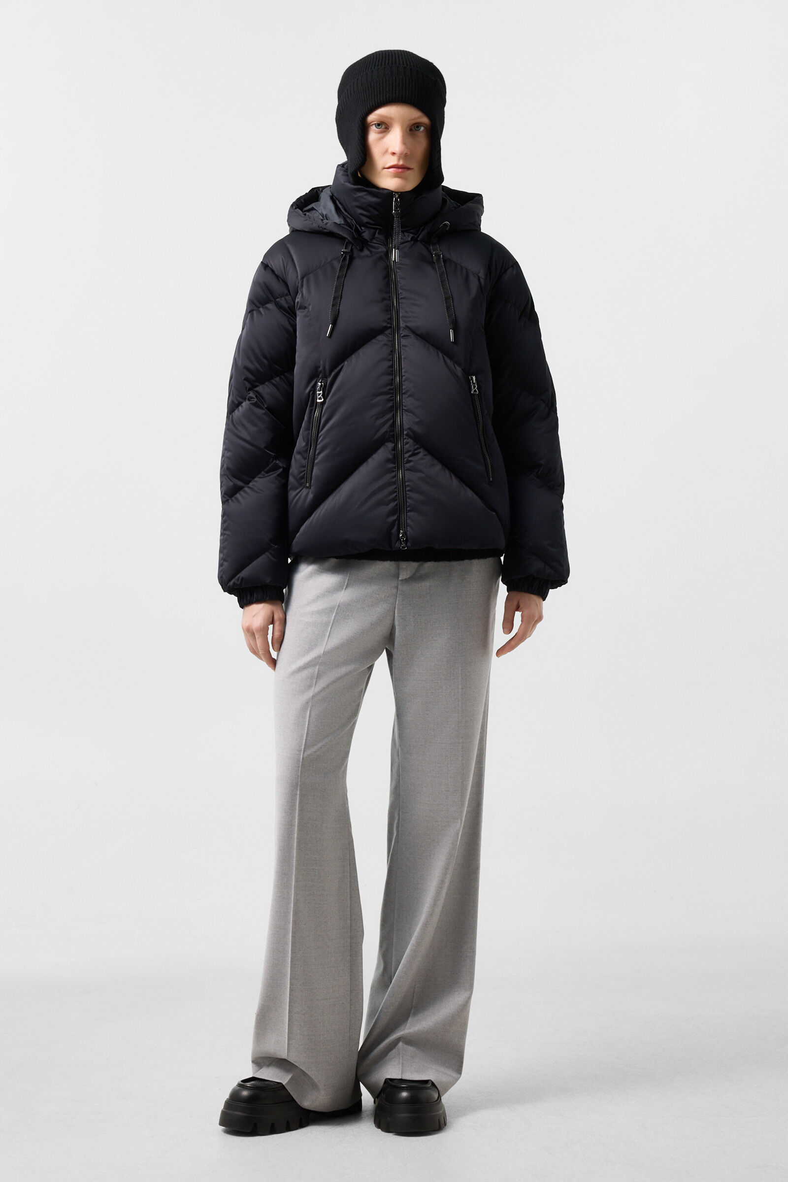 Daunenjacke Georgia Schwarz