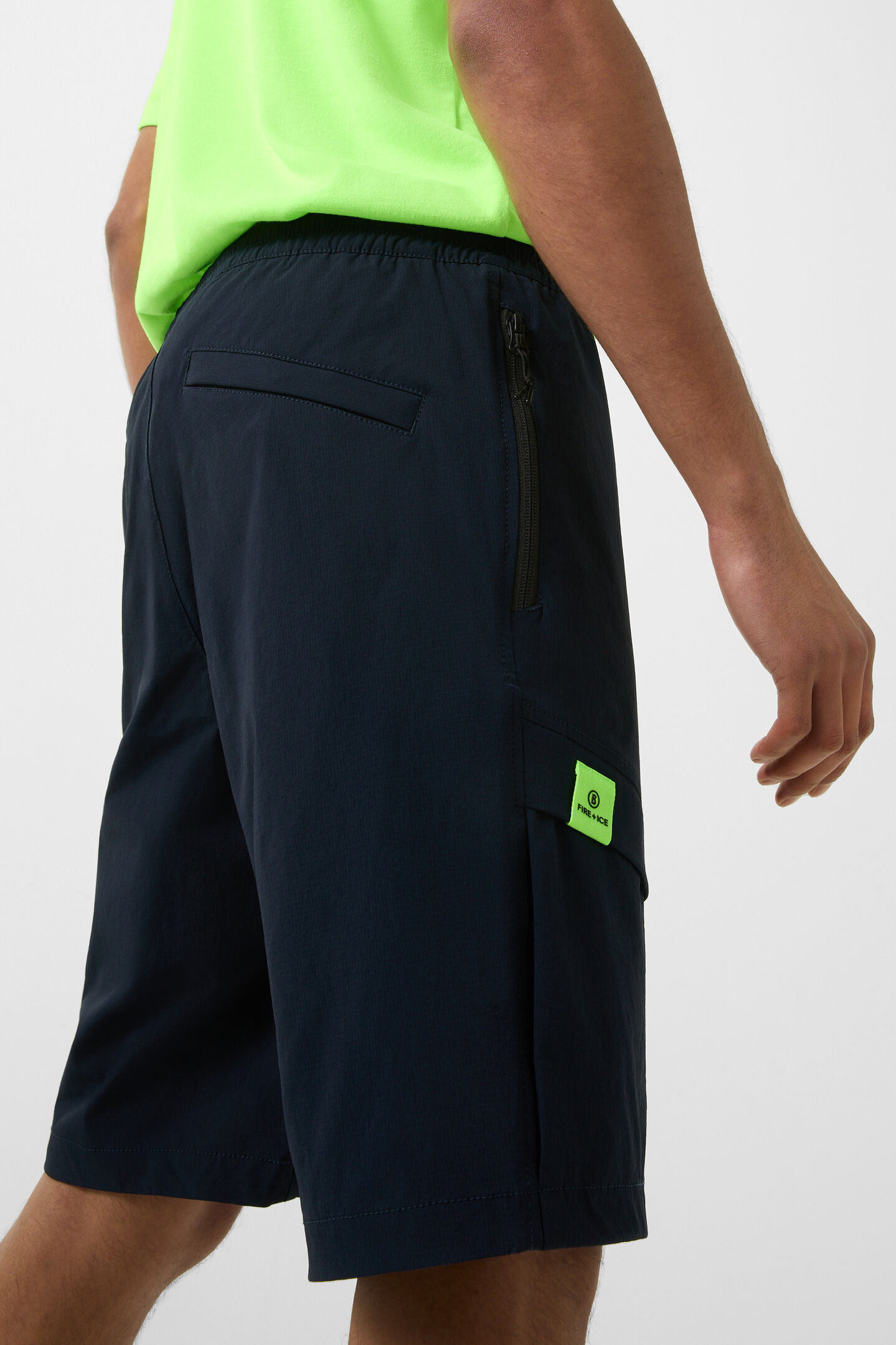 Caleb functionele shorts Donkerblauw