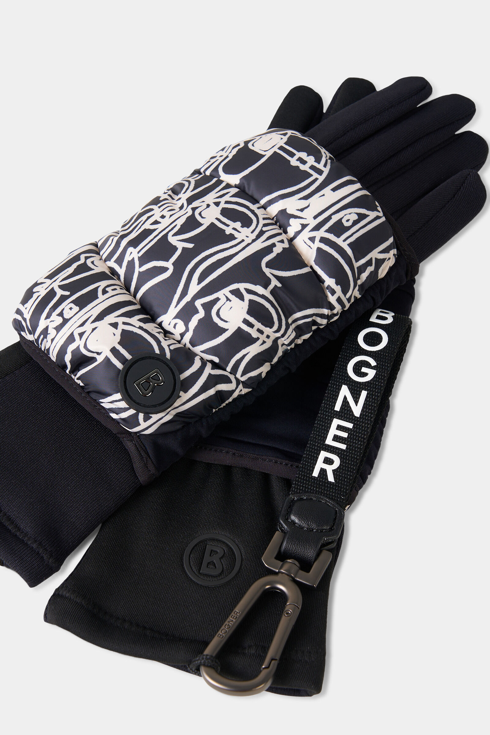 Touch glove Off-white/Black