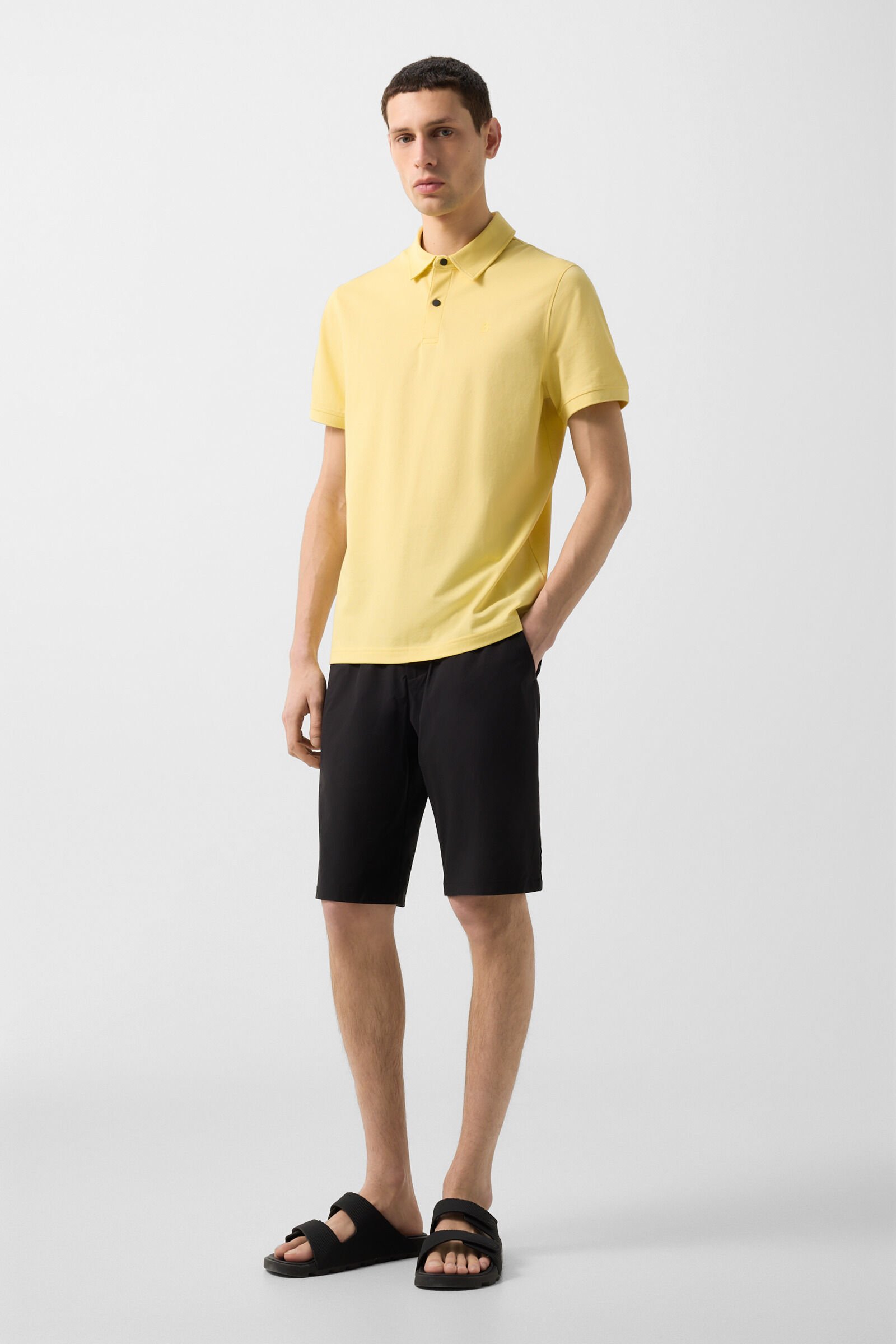 Timo polo shirt Yellow