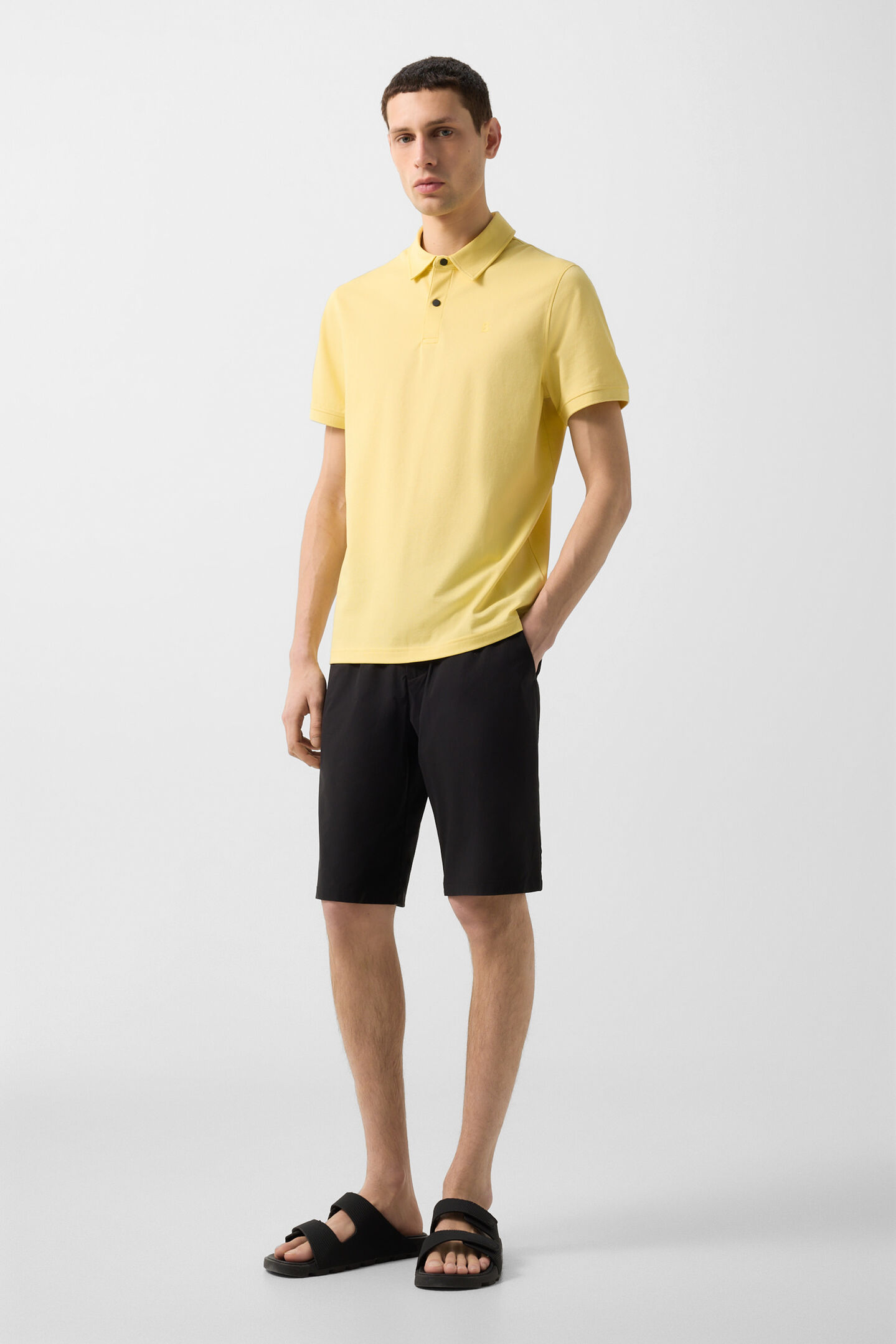 Timo polo shirt Yellow