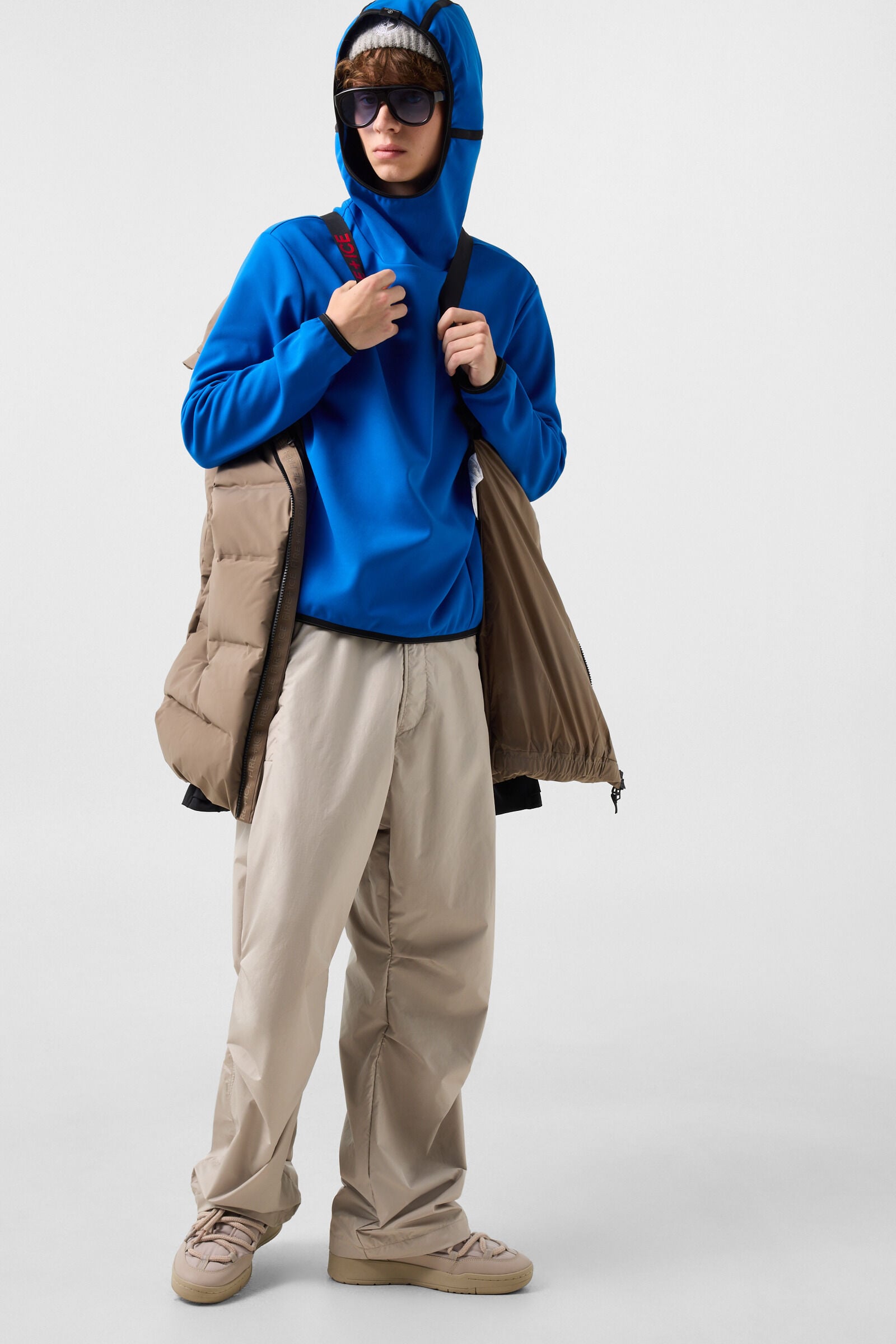 Hoodie Gian Blau