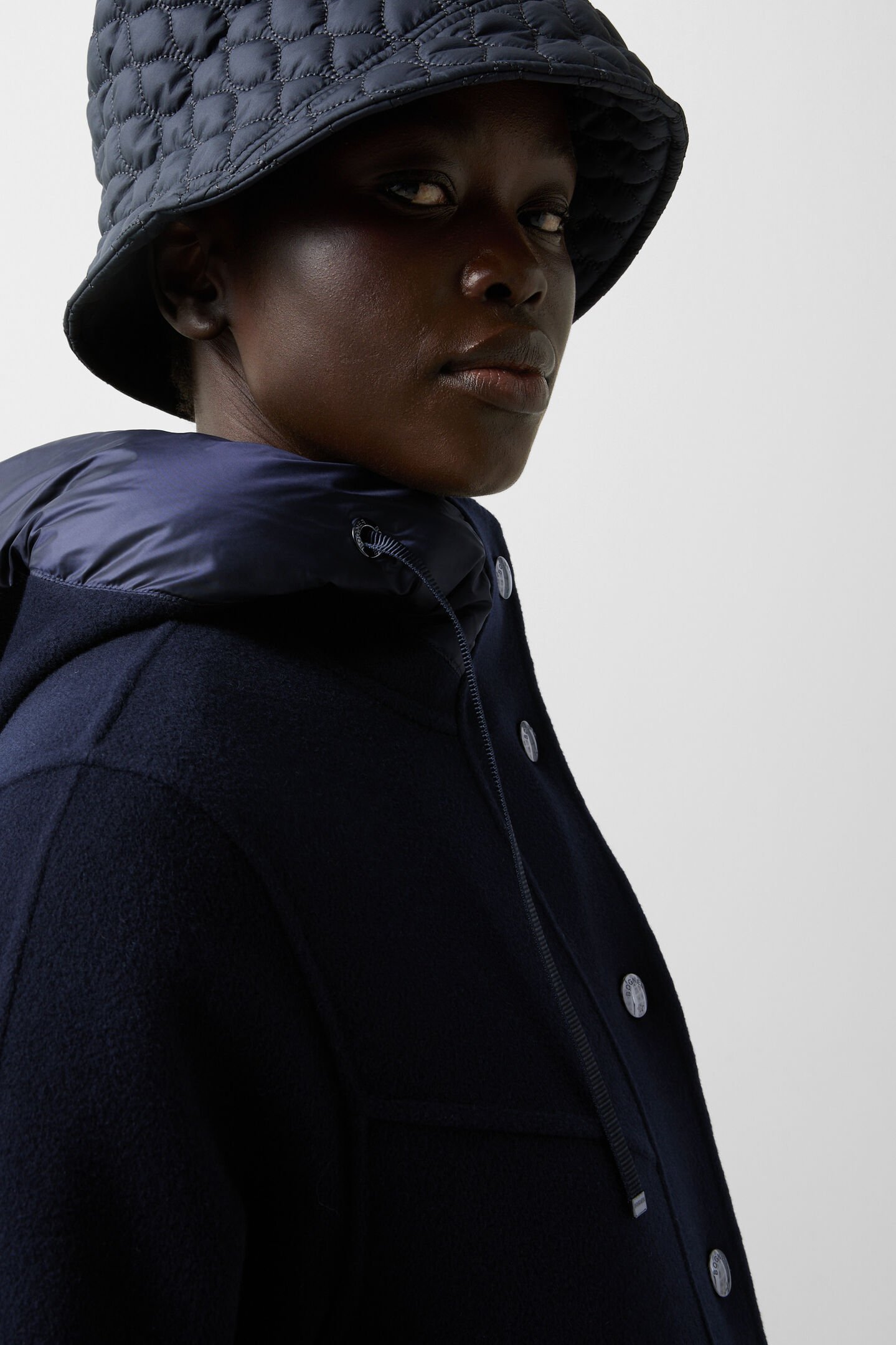 Doubleface-Jacke Mariet Navy-Blau