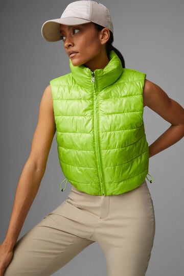 Aliah Reversible quilted gilet