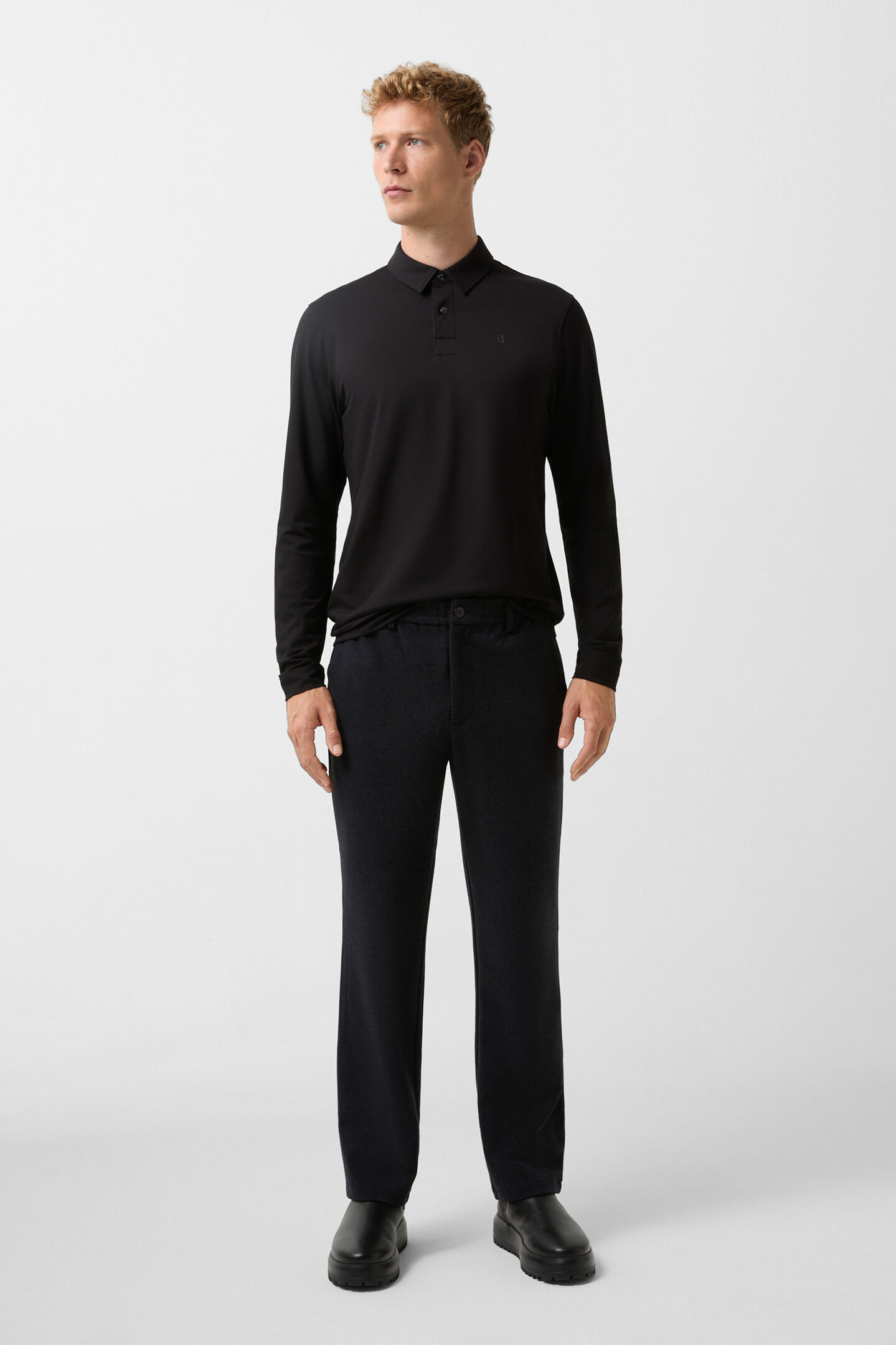 Marcus stretch broek Antraciet