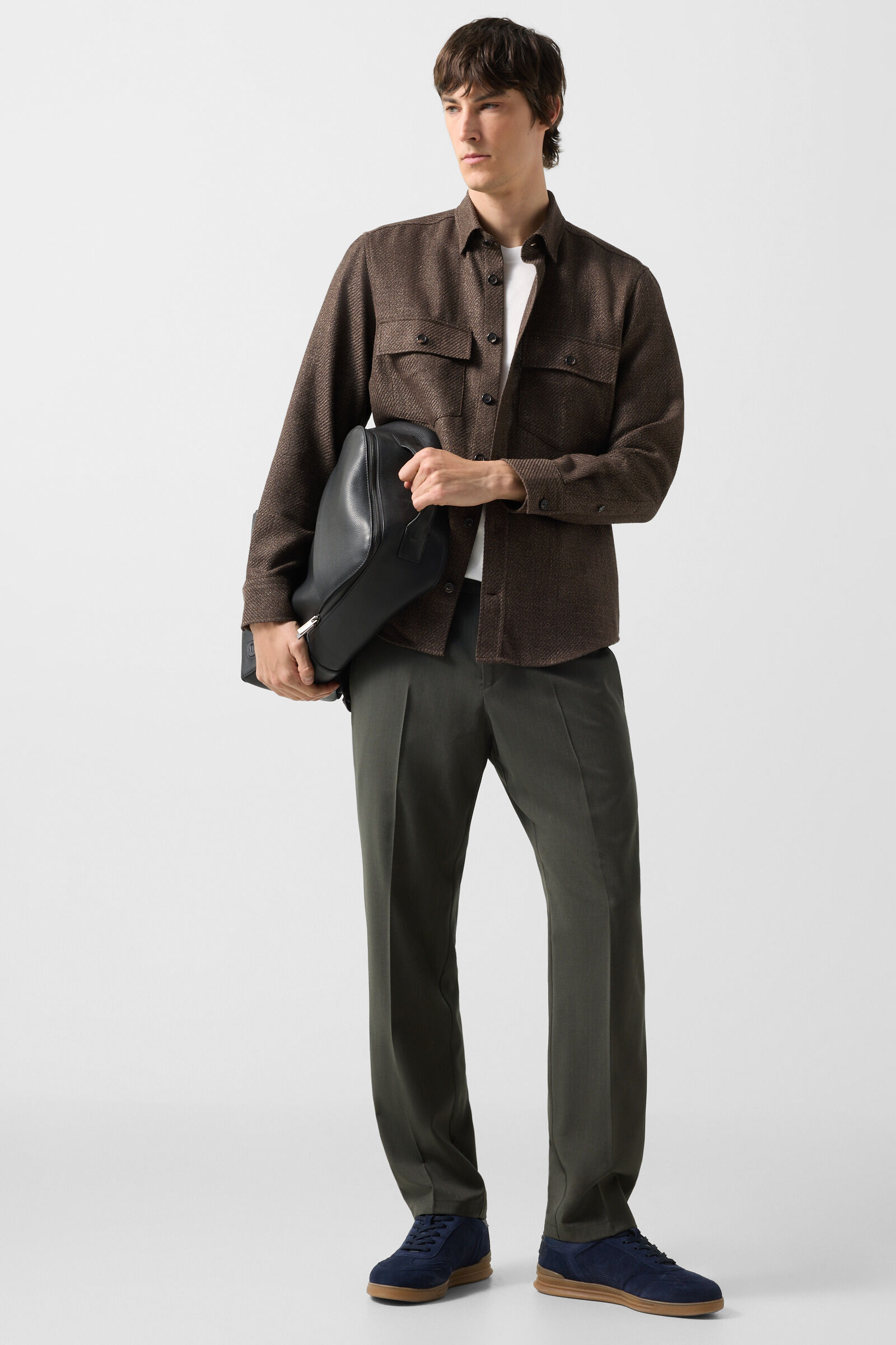 Shirt Heiko Dark brown