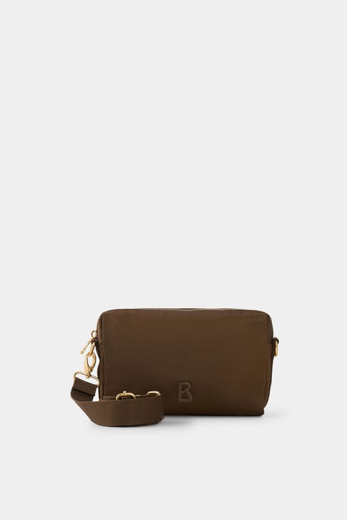 Verbier Play Pukie crossbody bag Dark brown