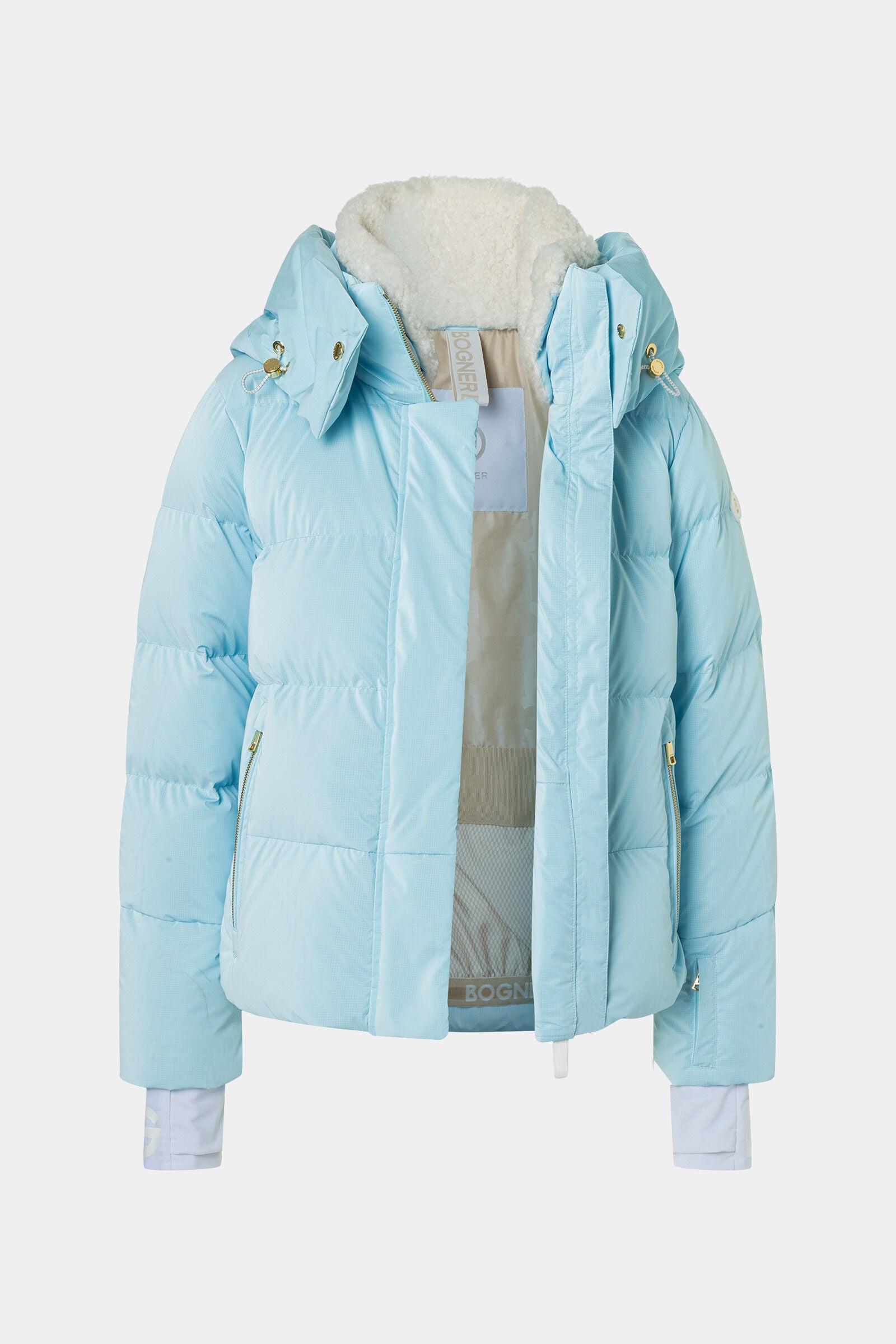 Naia Down Ski Jacket Light Blue