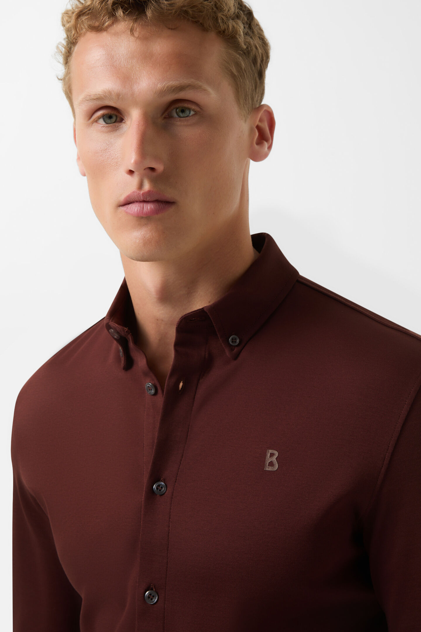 Jersey shirt Franz Wine red