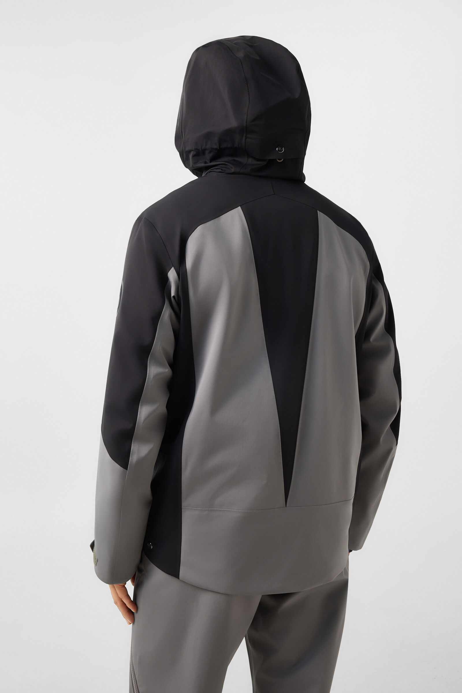 Jasper ski jacket Sage Grey/Black