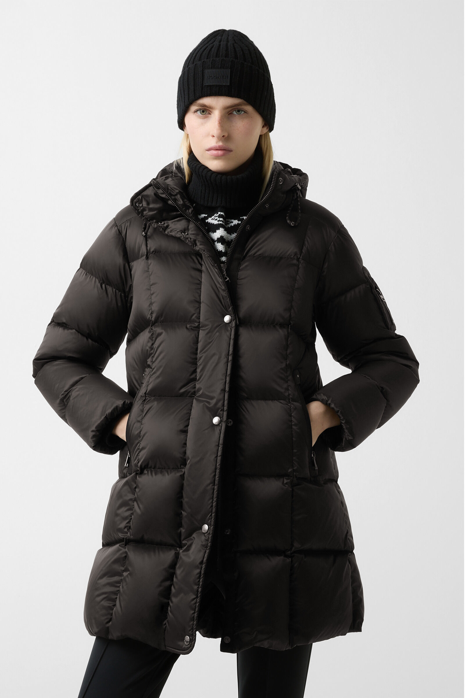 Fanja down coat Black