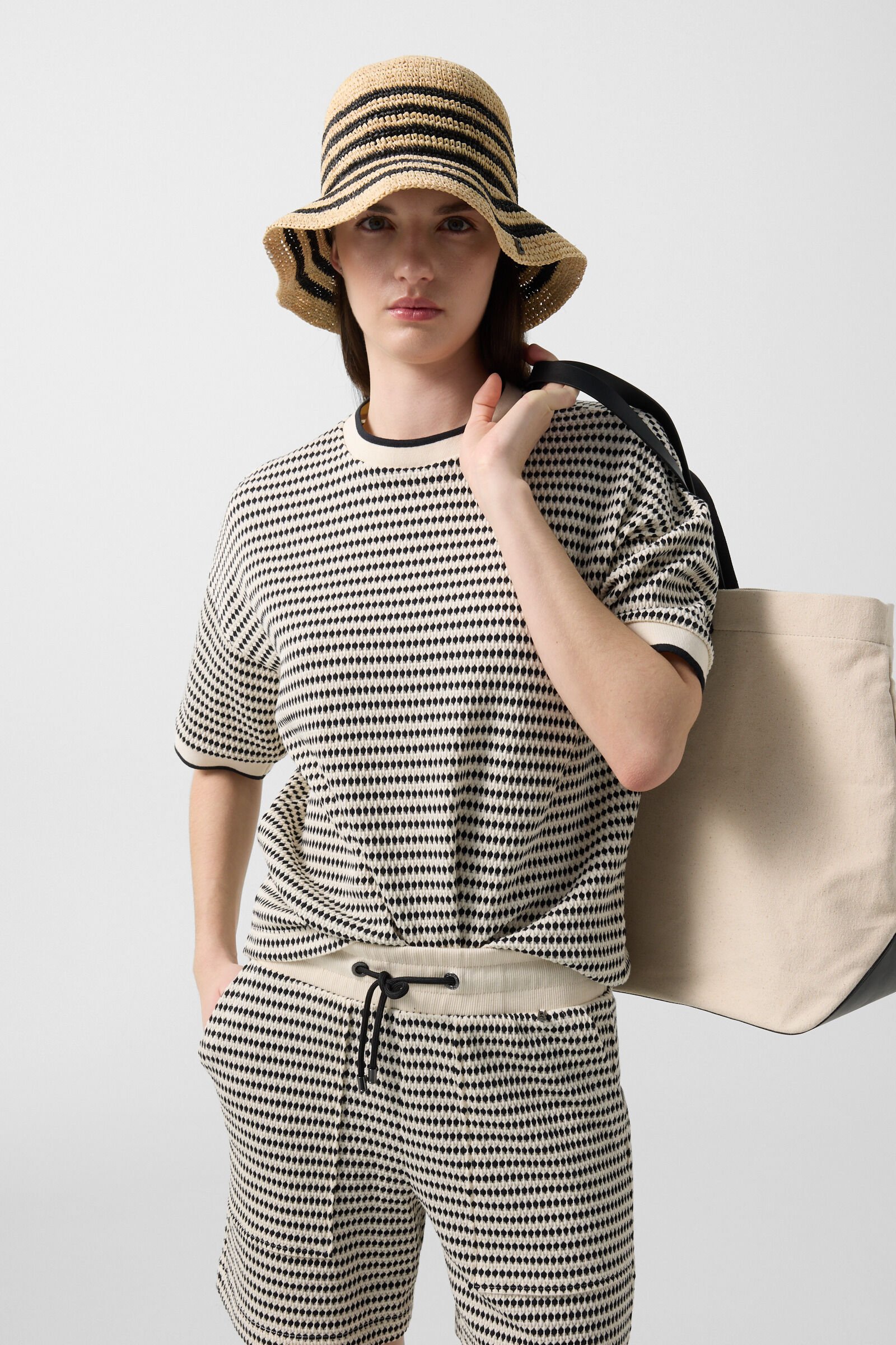 Sophie sweatshirt Black/Off-White