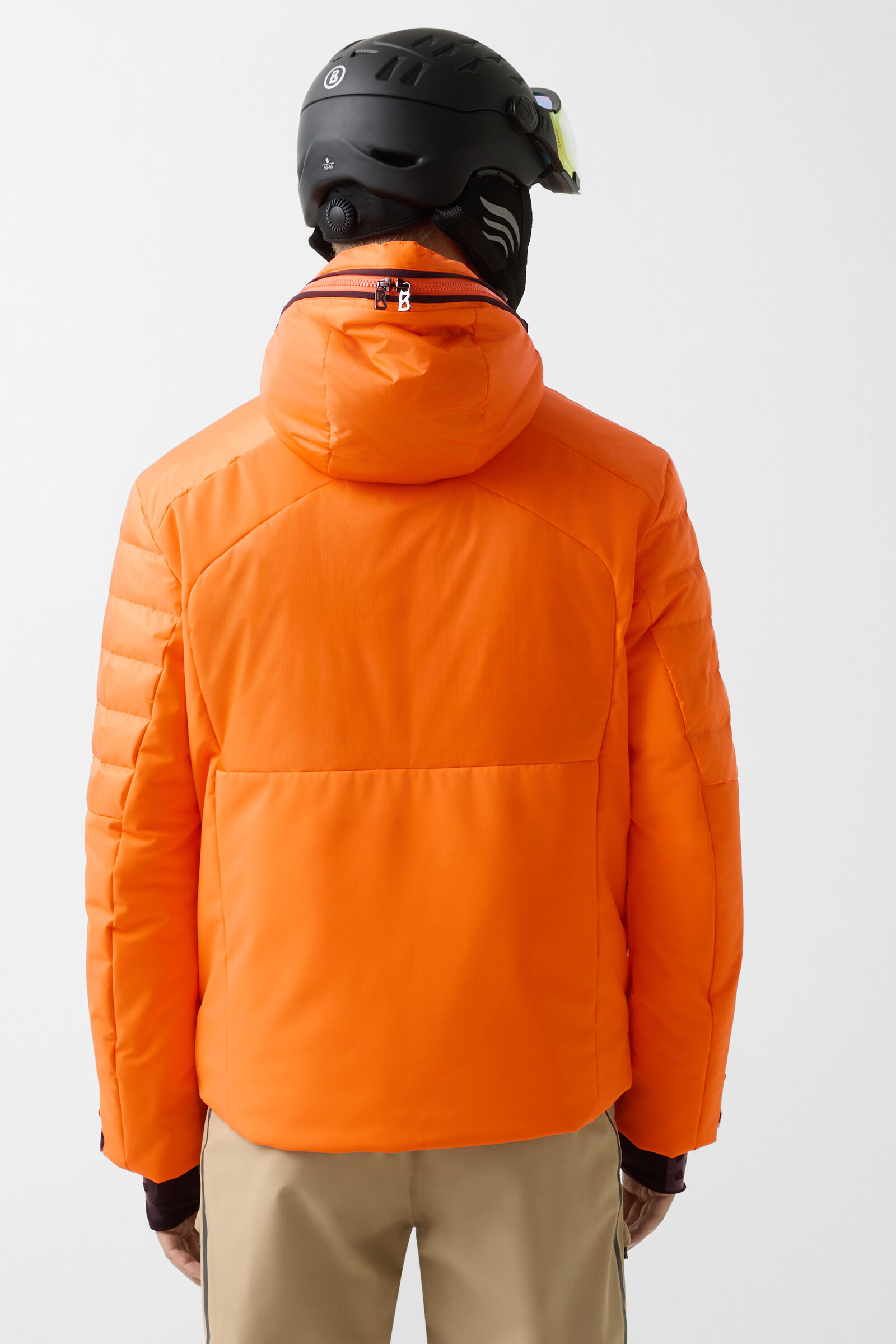 Henik down ski jacket Orange
