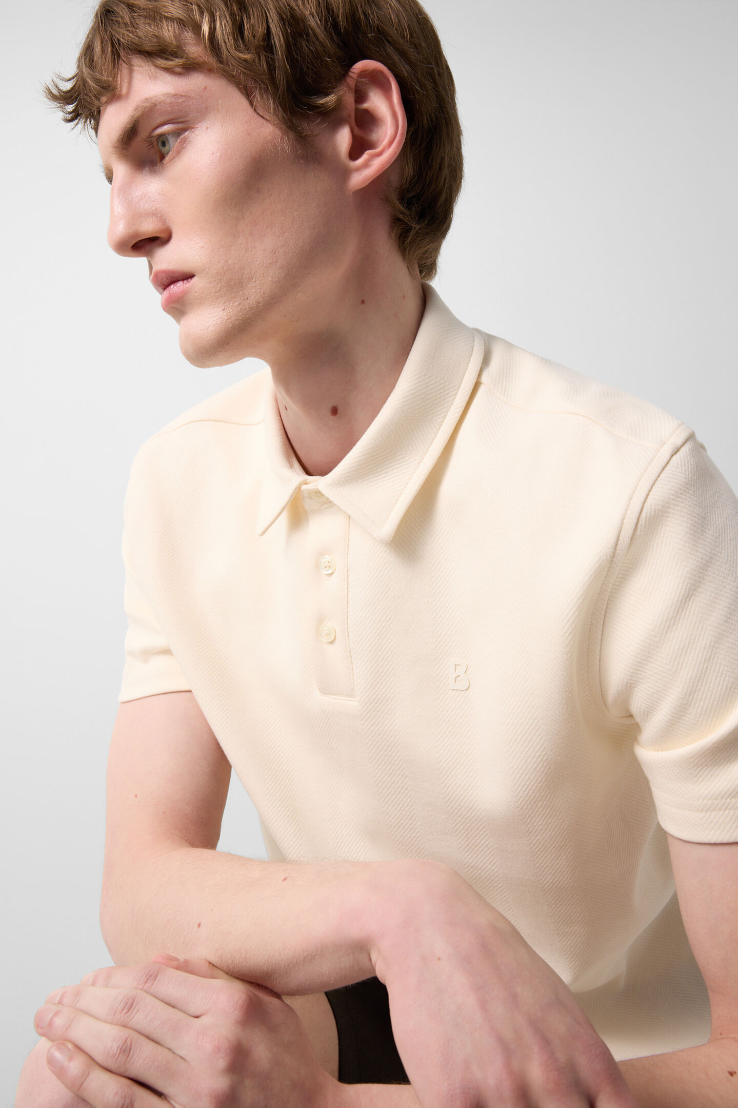 Salvo polo shirt Cream