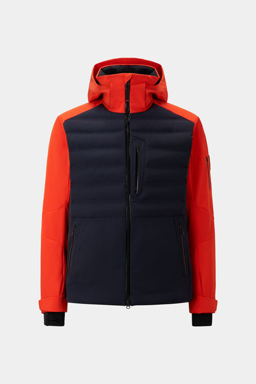 Skijacke Ivo Dunkelblau/Rot